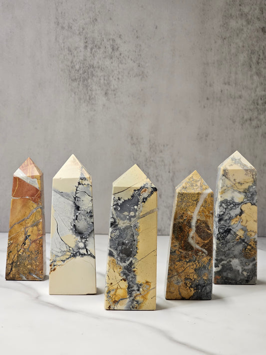 Maligano Jasper Four Sided Tower