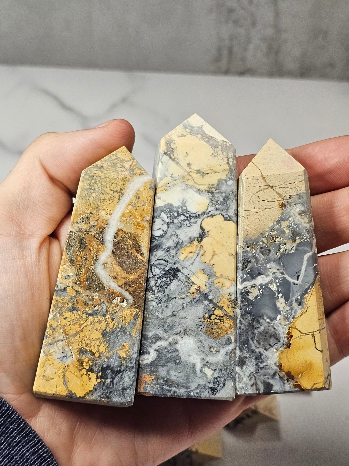 Maligano Jasper Four Sided Tower