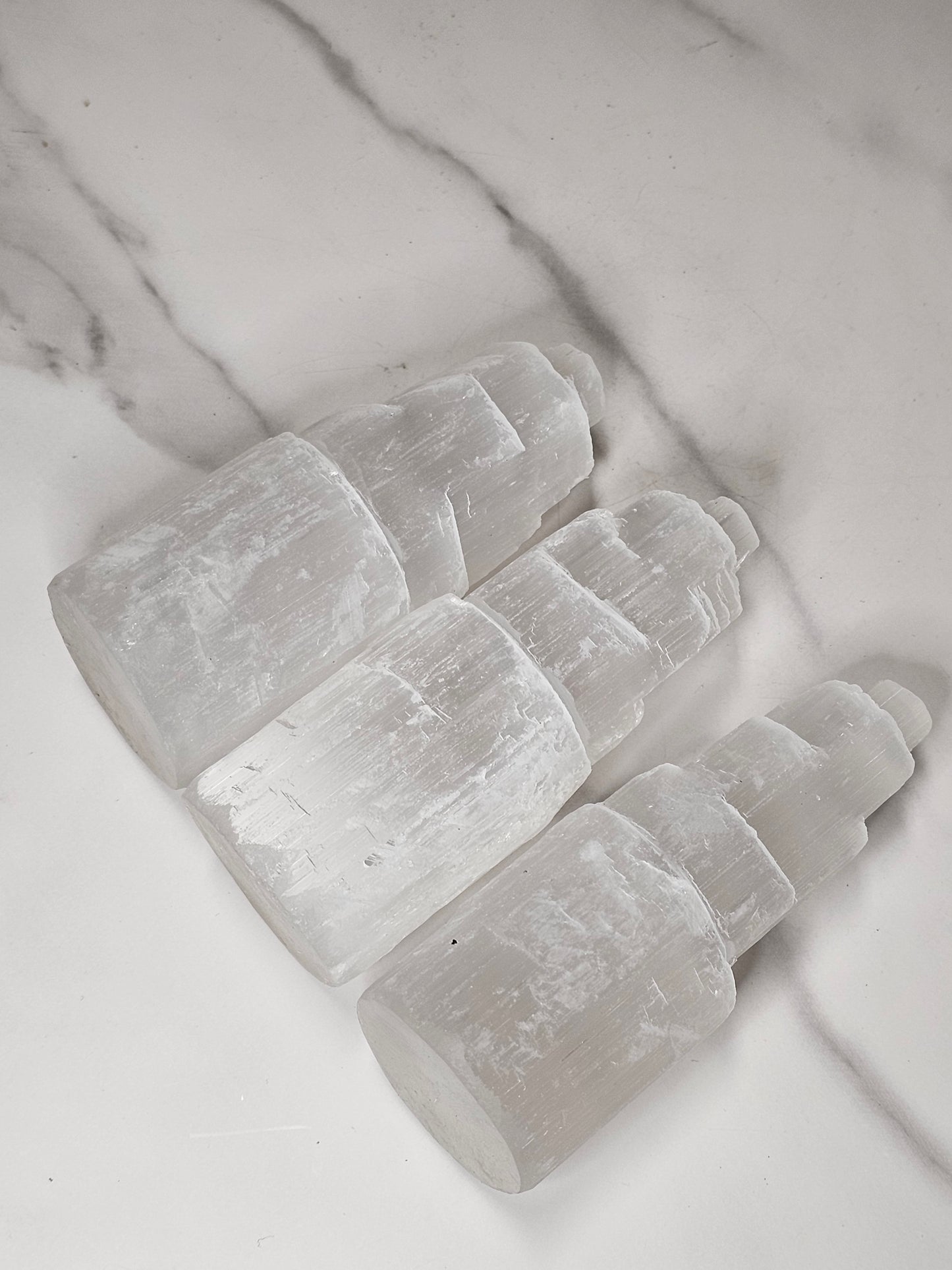 Selenite Tower 4"