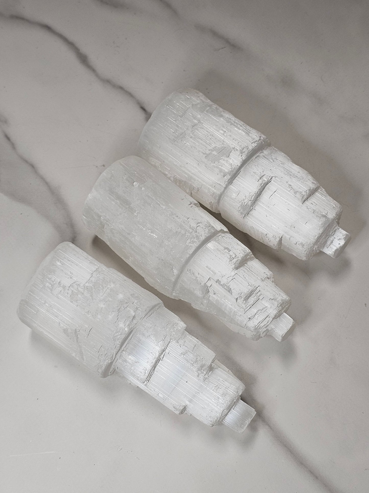Selenite Tower 4"