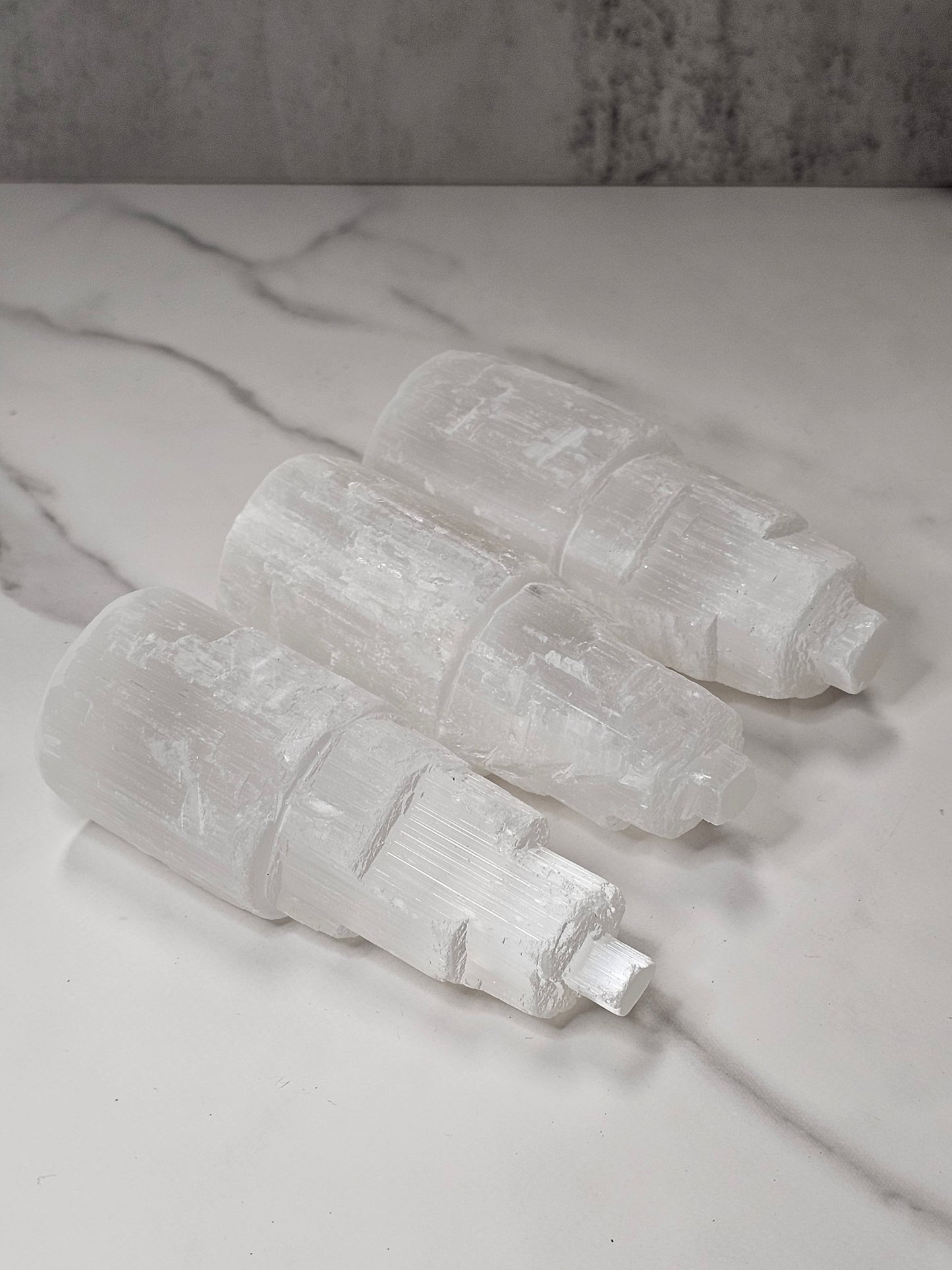 Selenite Tower 4"