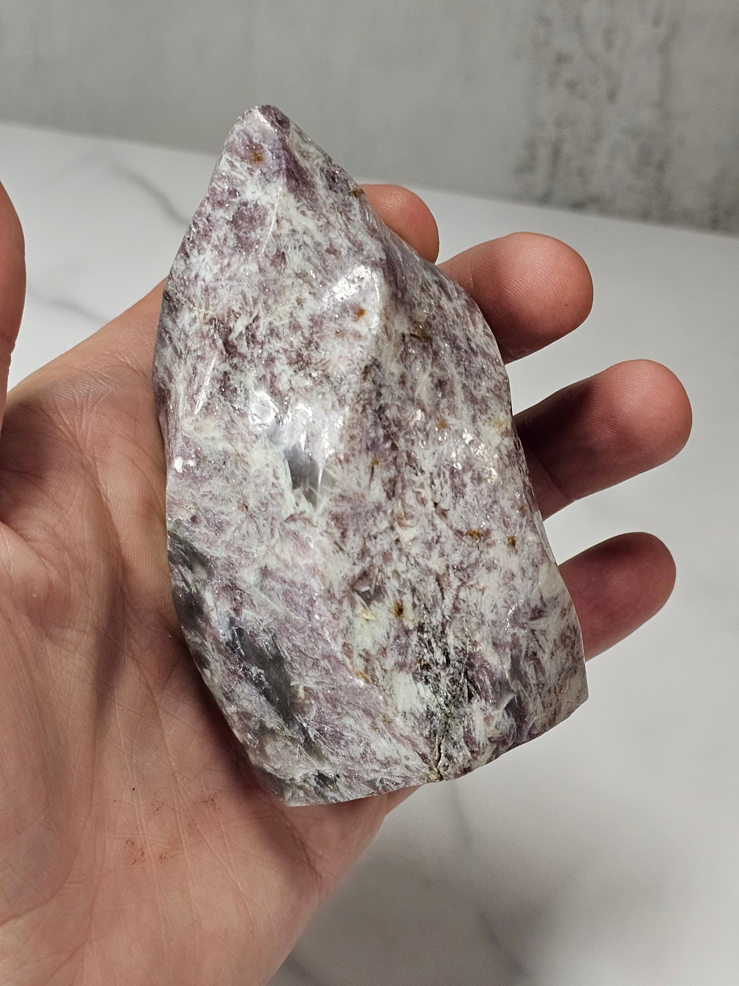 Pink Tourmaline Flame