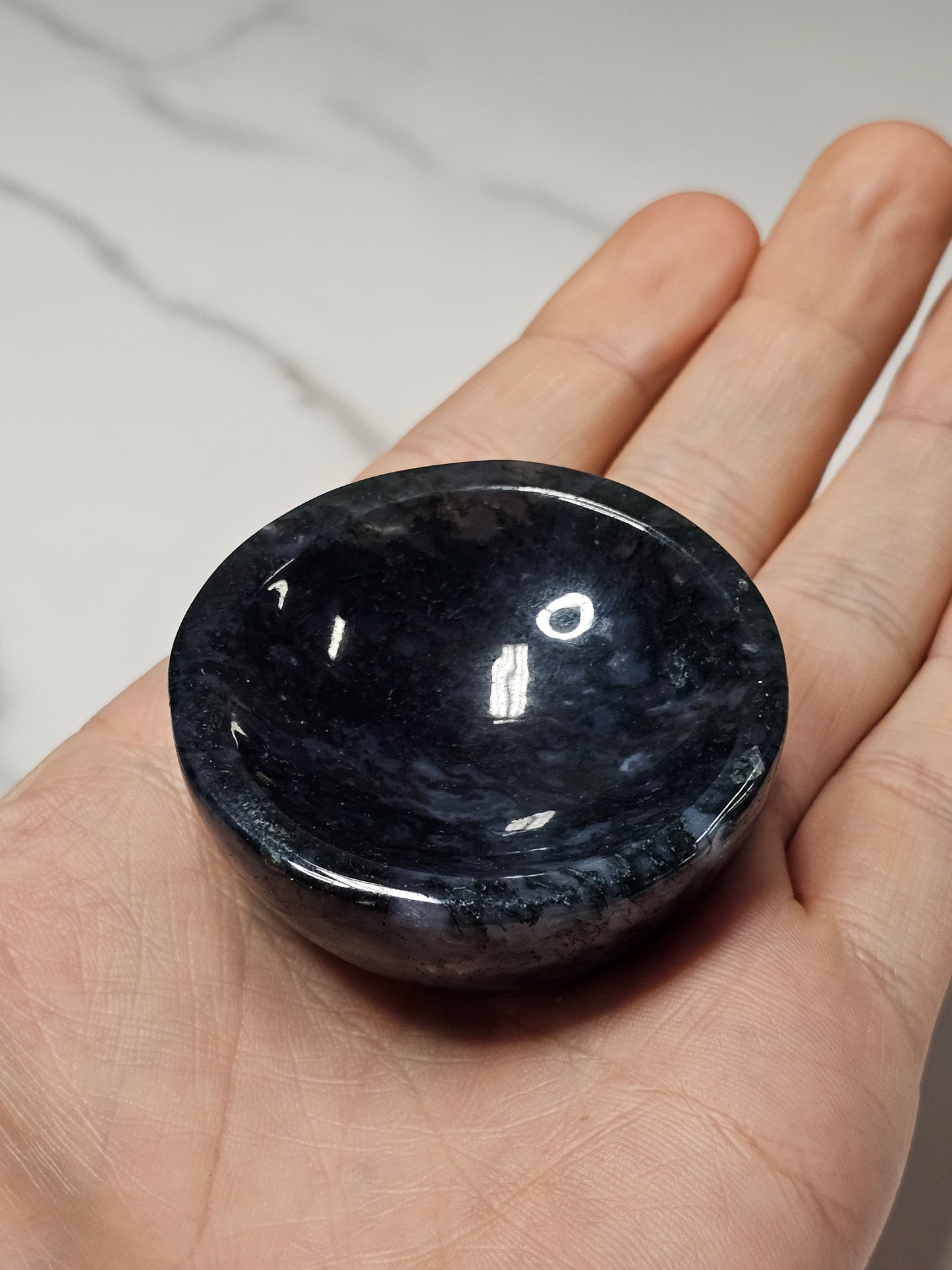 Moss Agate Bowl/Dish