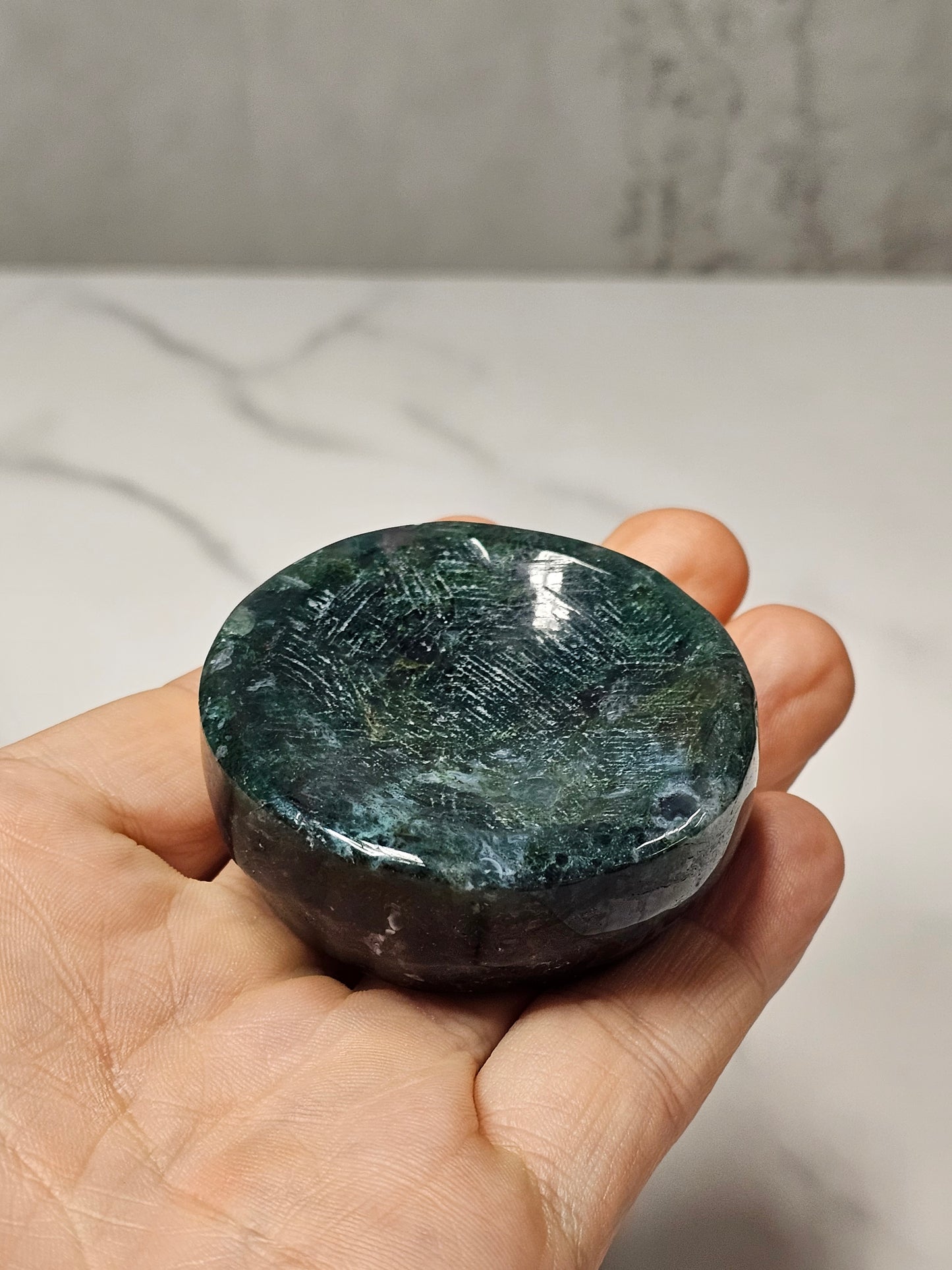 Moss Agate Bowl/Dish