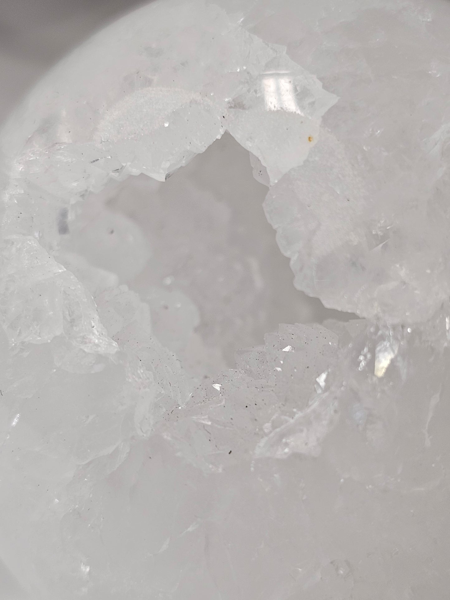 Druzy Quartz Sphere