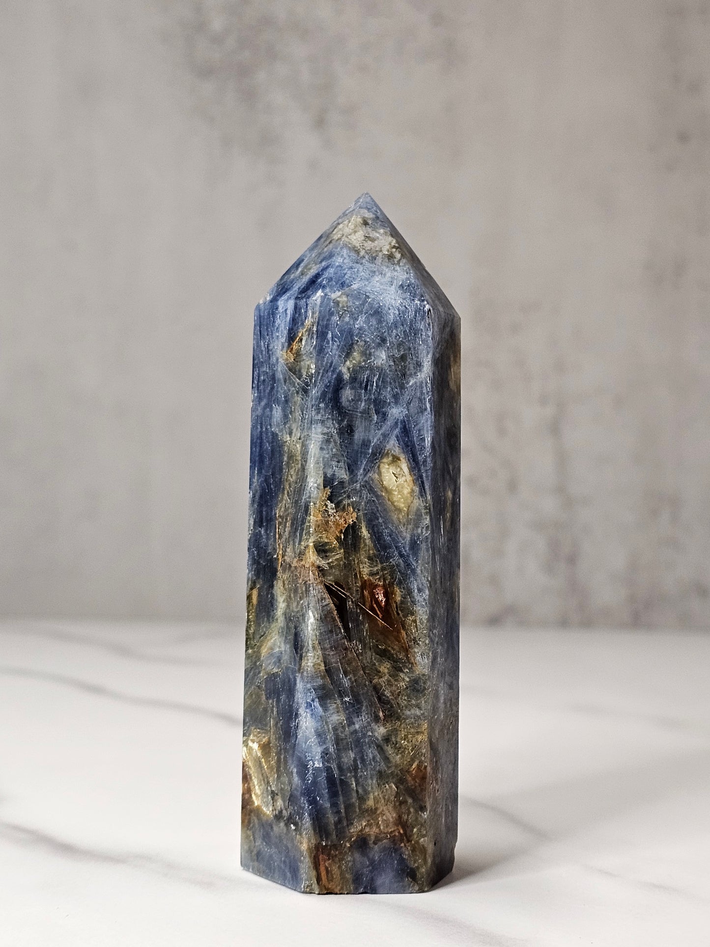 Blue Kyanite Tower