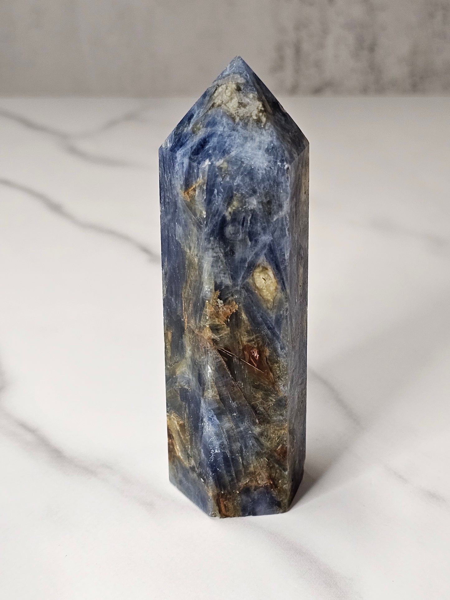 Blue Kyanite Tower