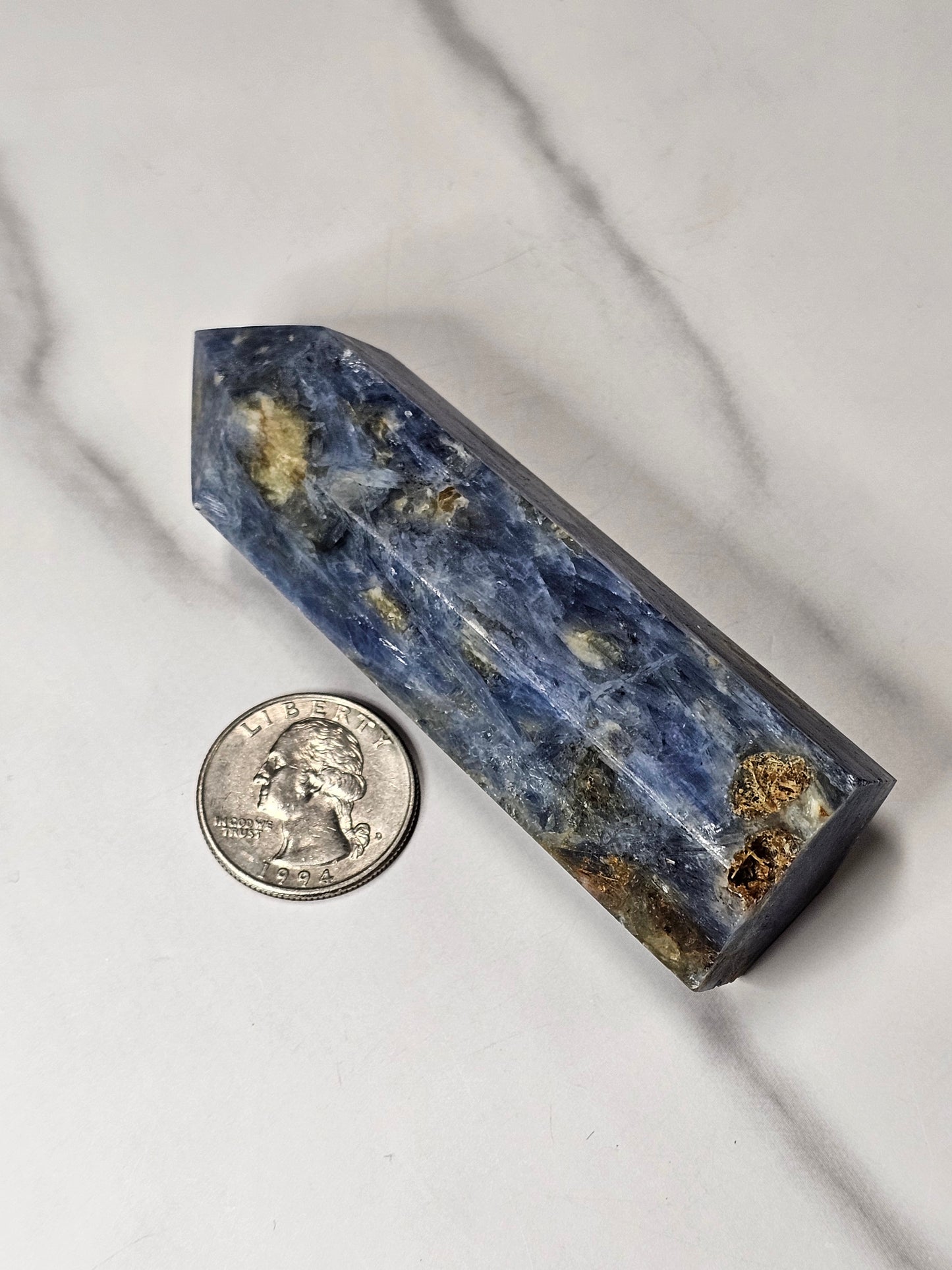 Blue Kyanite Tower