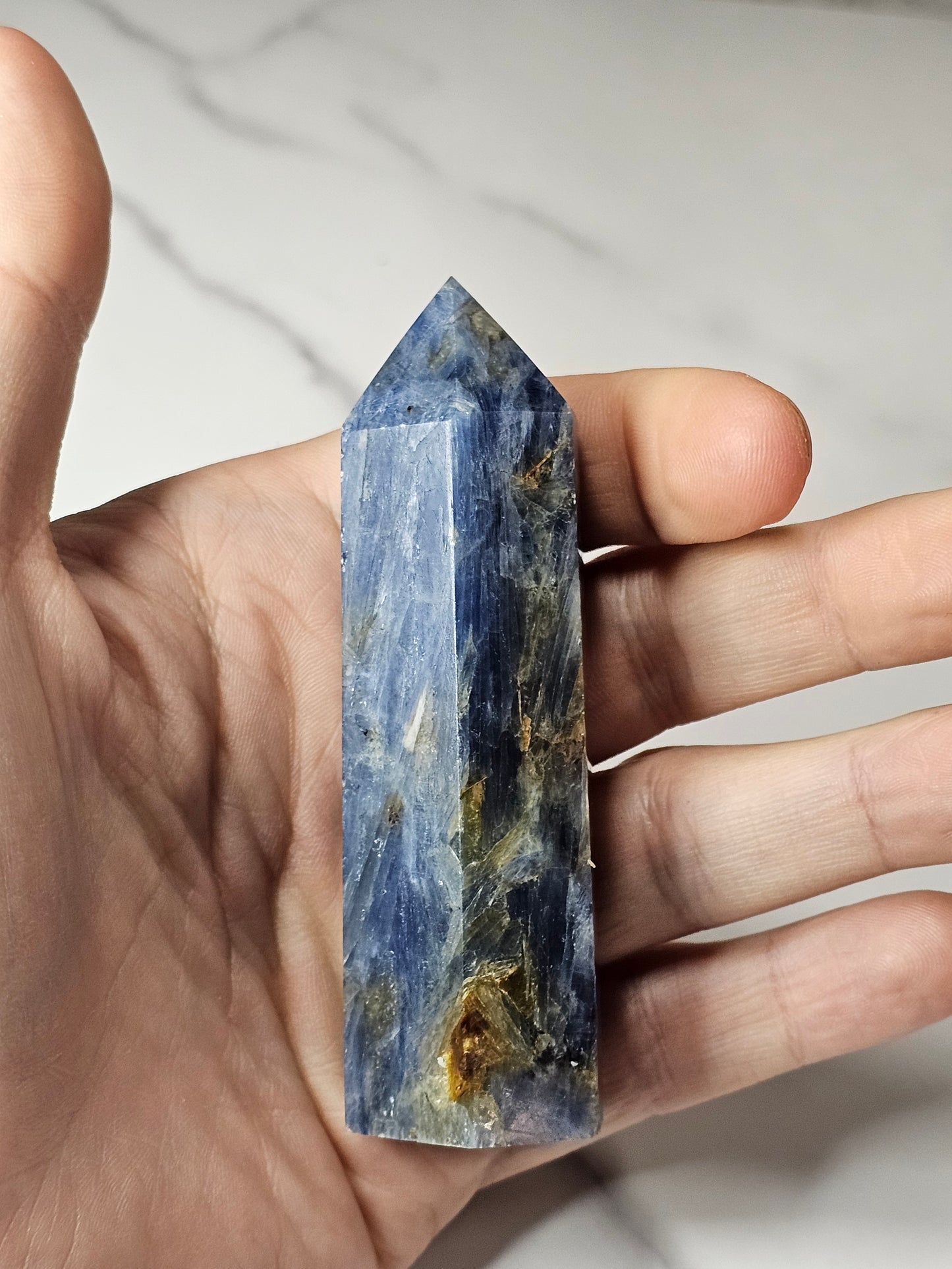 Blue Kyanite Tower