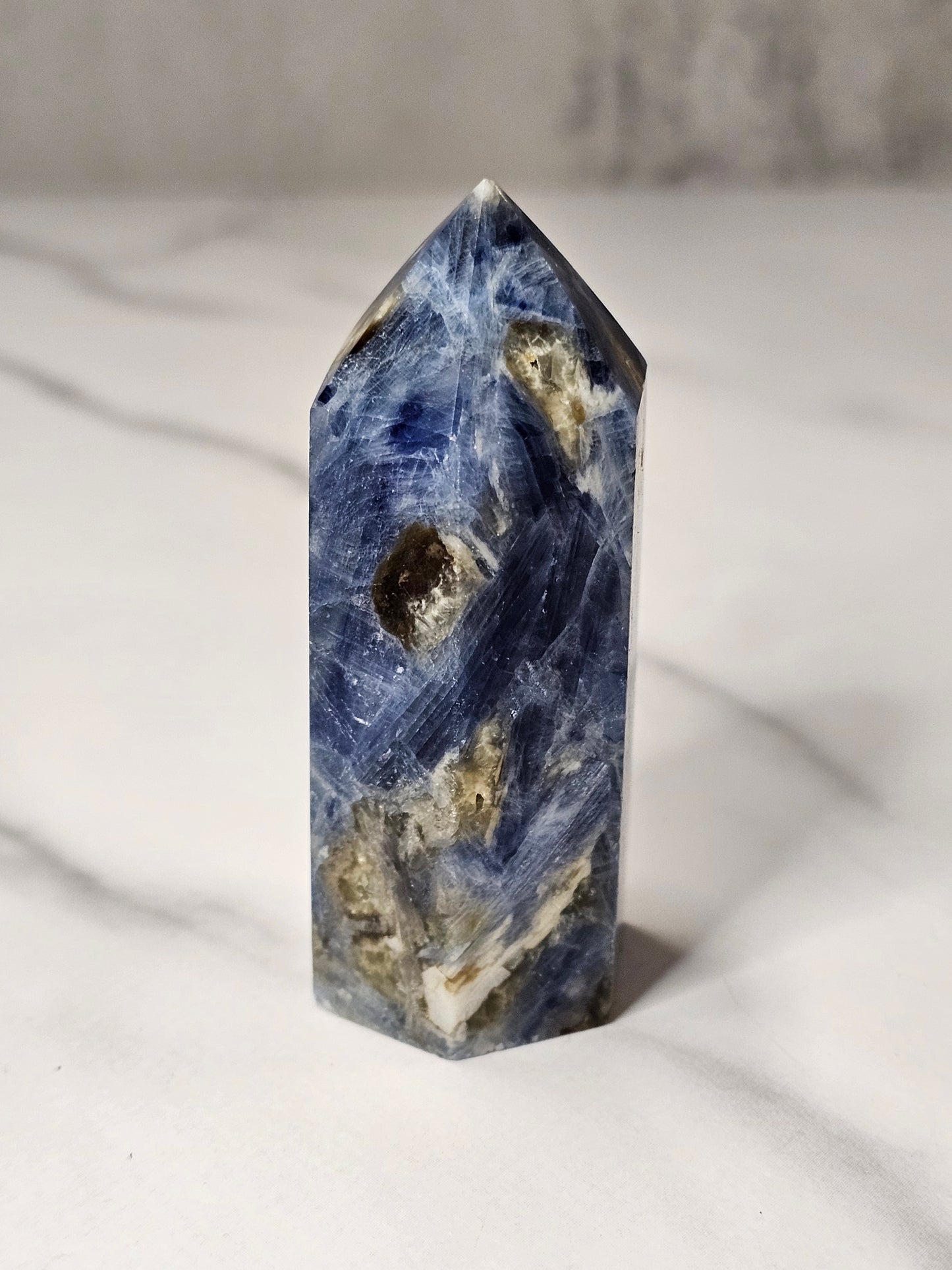 Blue Kyanite Tower