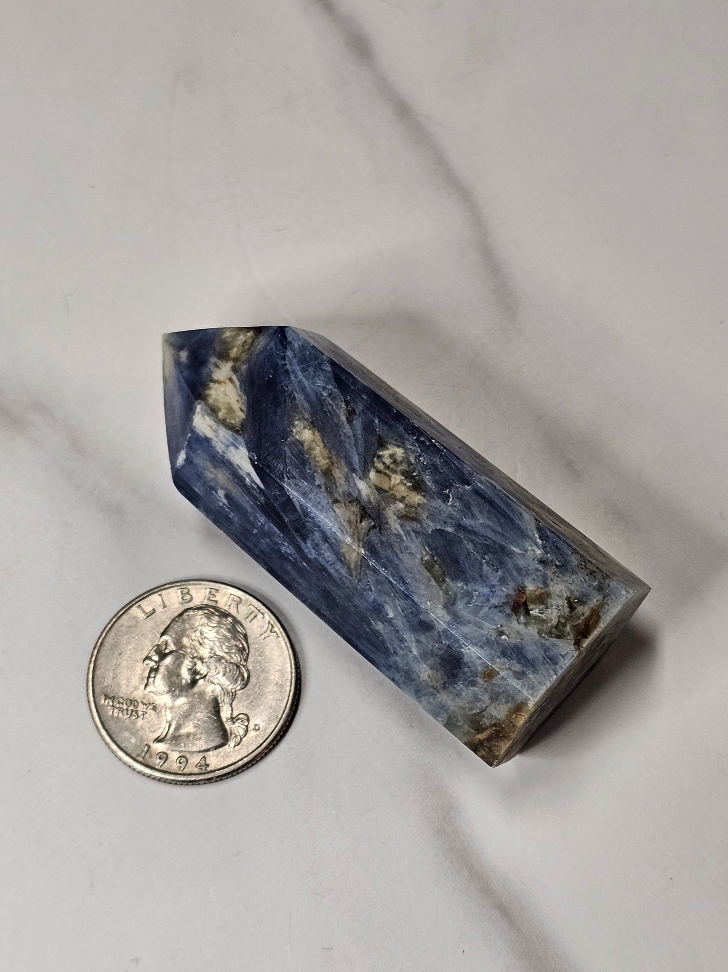 Blue Kyanite Tower