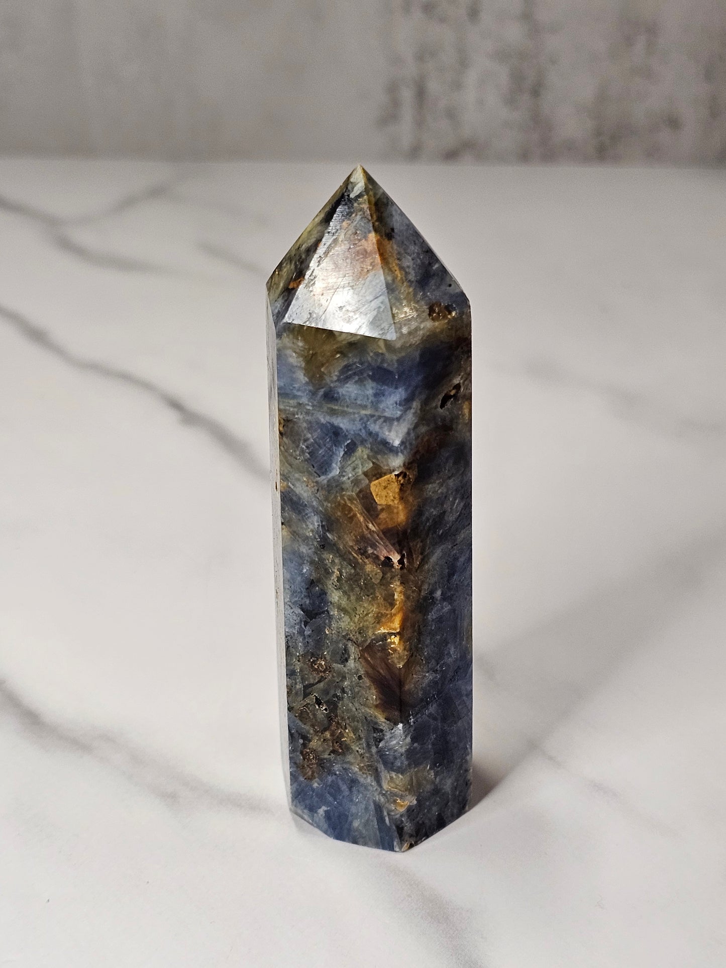Blue Kyanite Tower