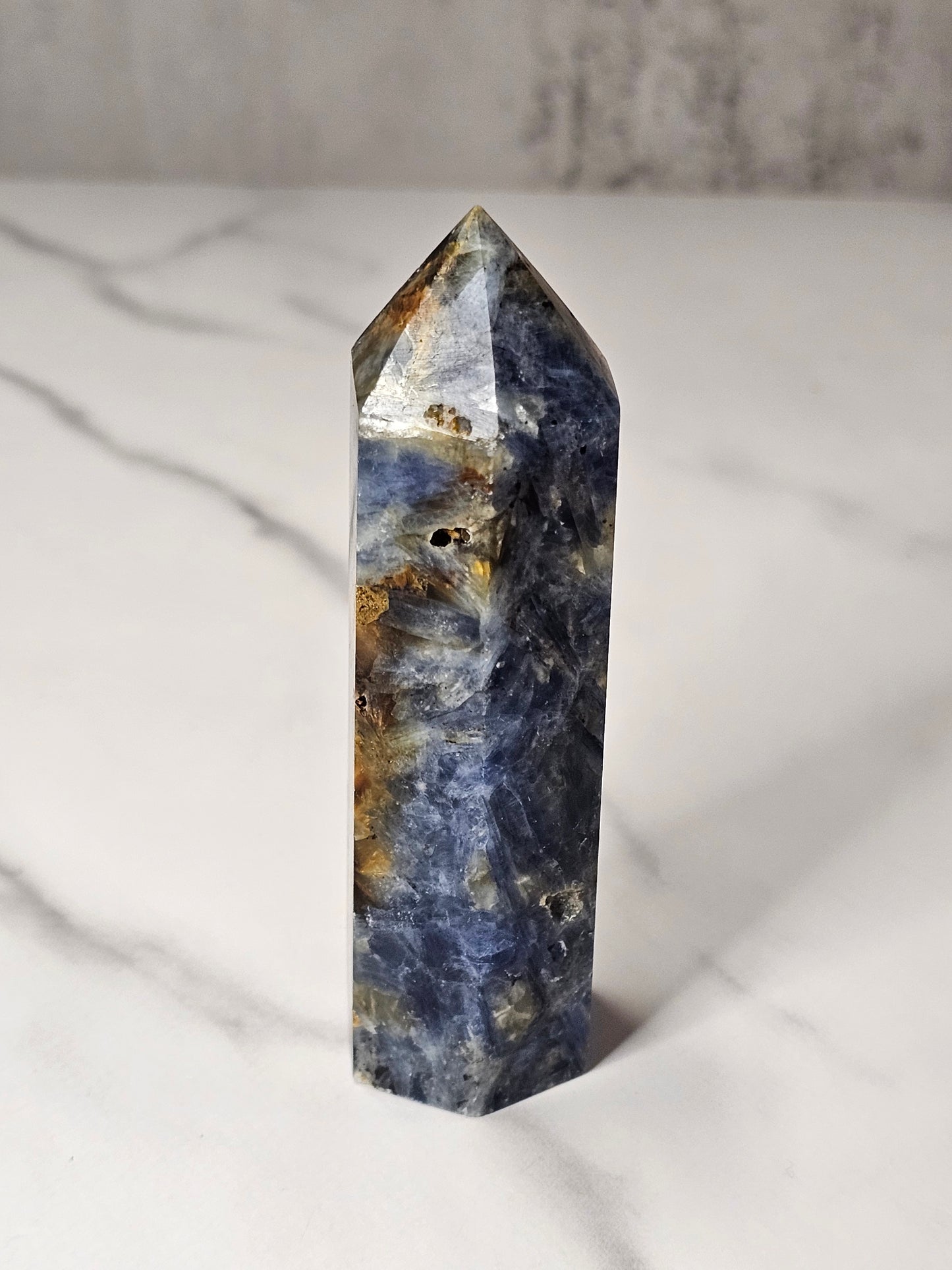 Blue Kyanite Tower