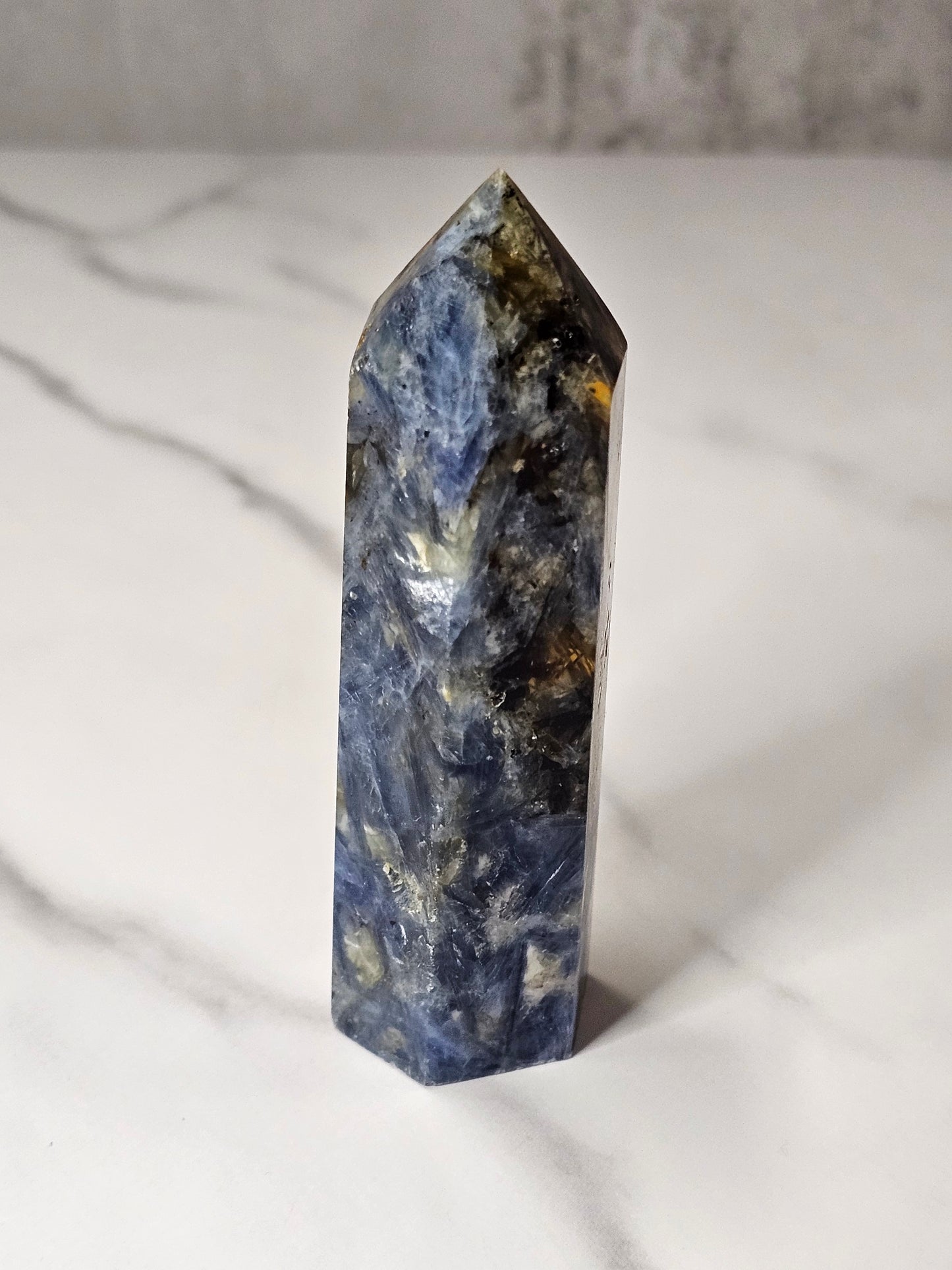 Blue Kyanite Tower