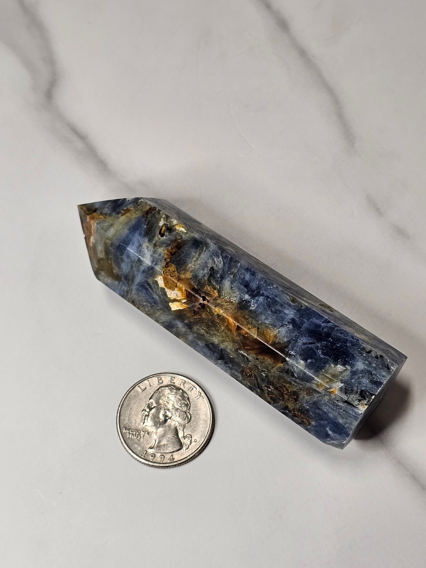 Blue Kyanite Tower