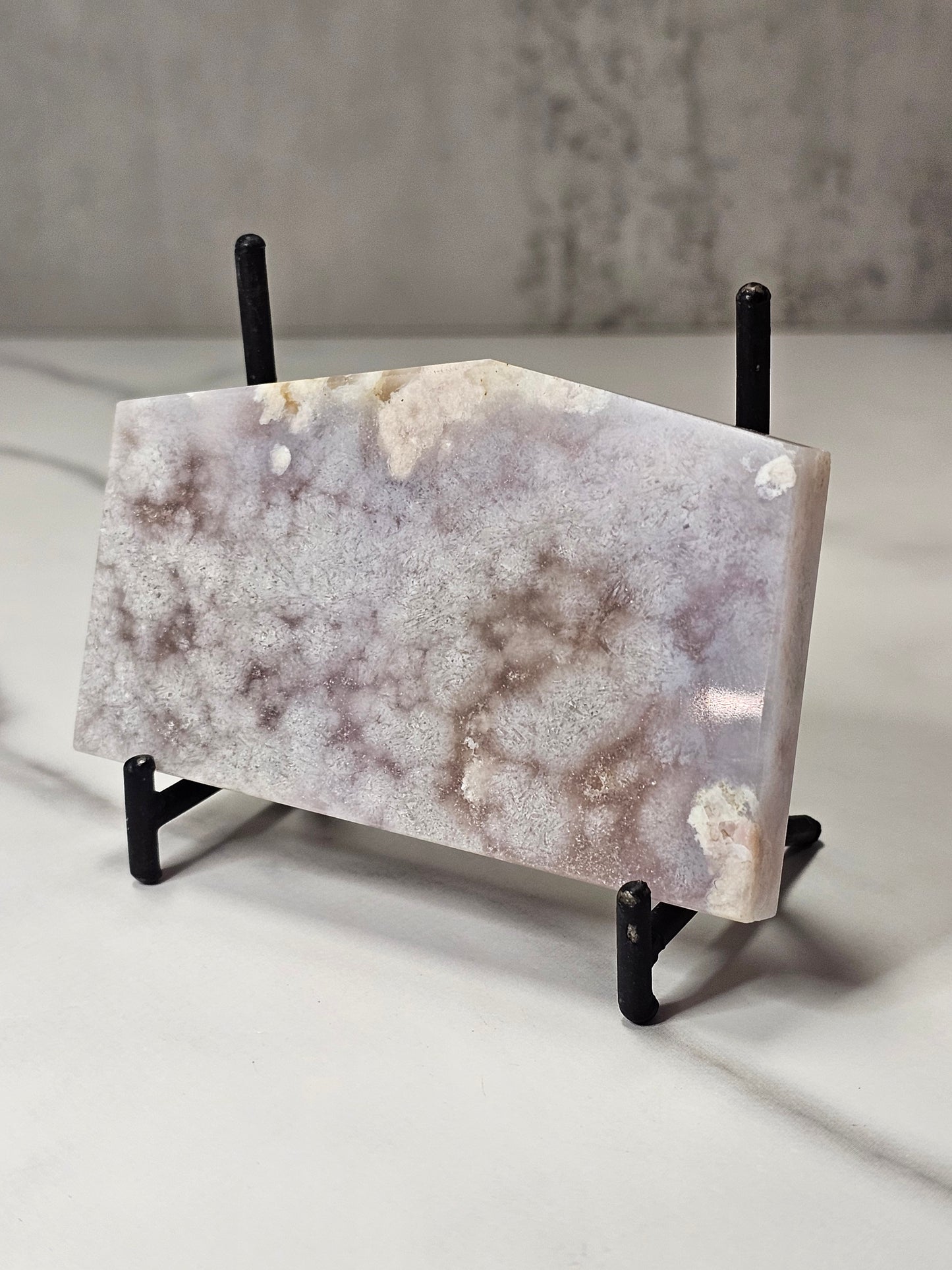 Flower Agate Polished Slice