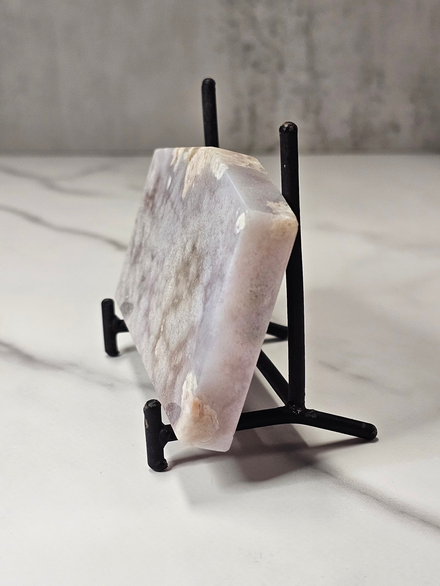 Flower Agate Polished Slice