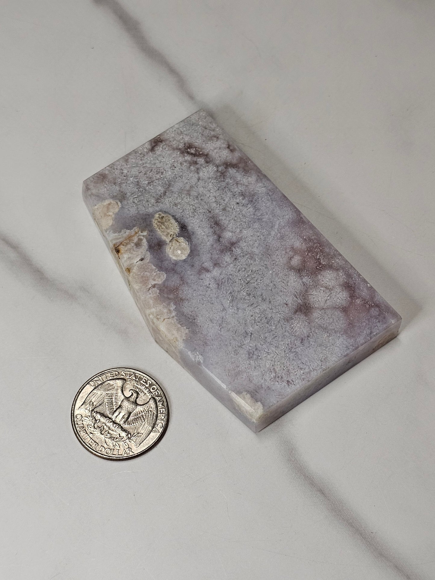 Flower Agate Polished Slice