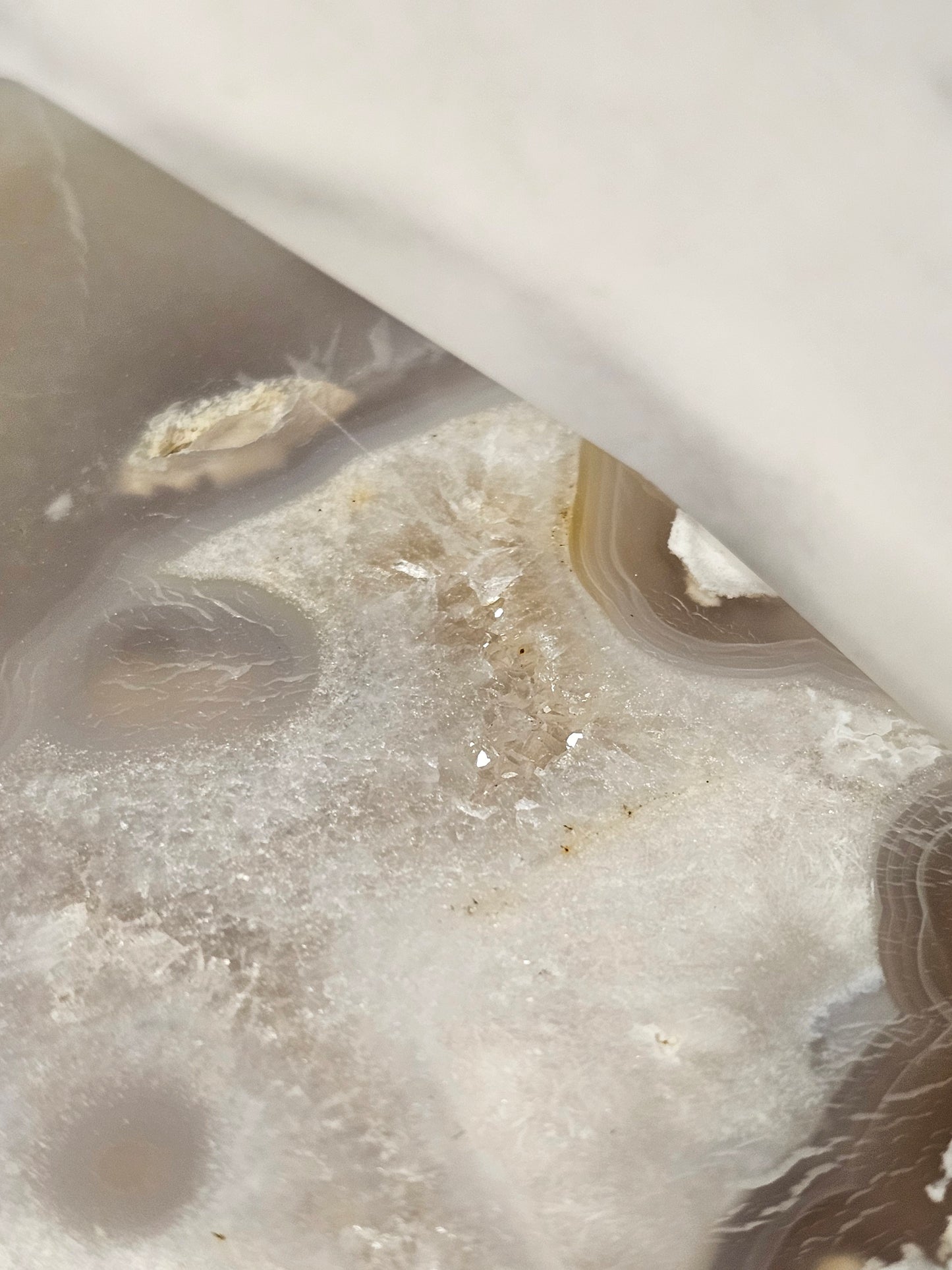 Flower Agate Polished Slice