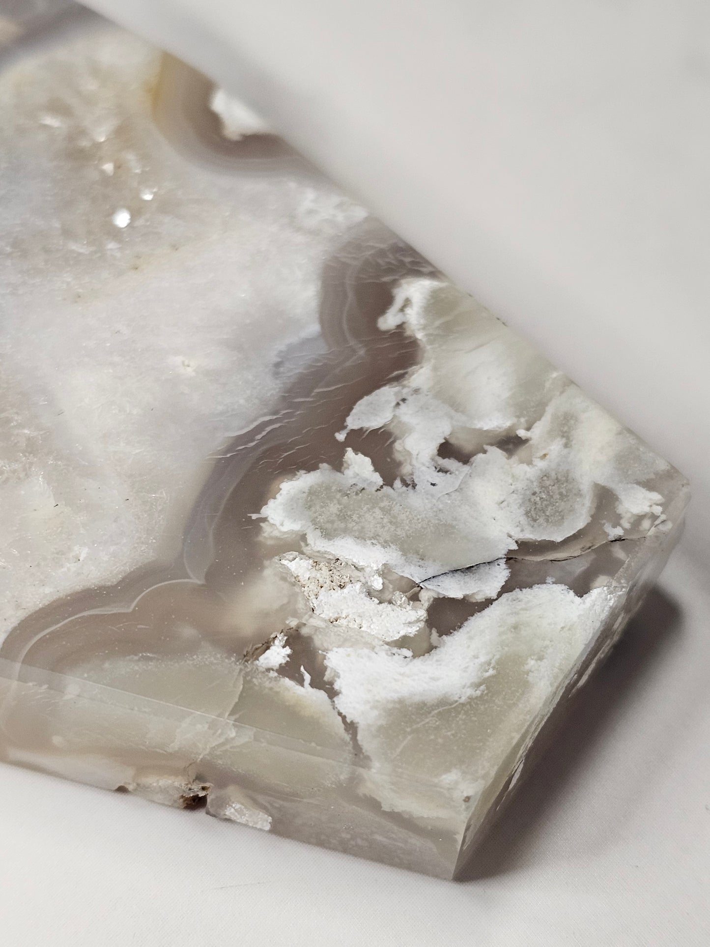 Flower Agate Polished Slice