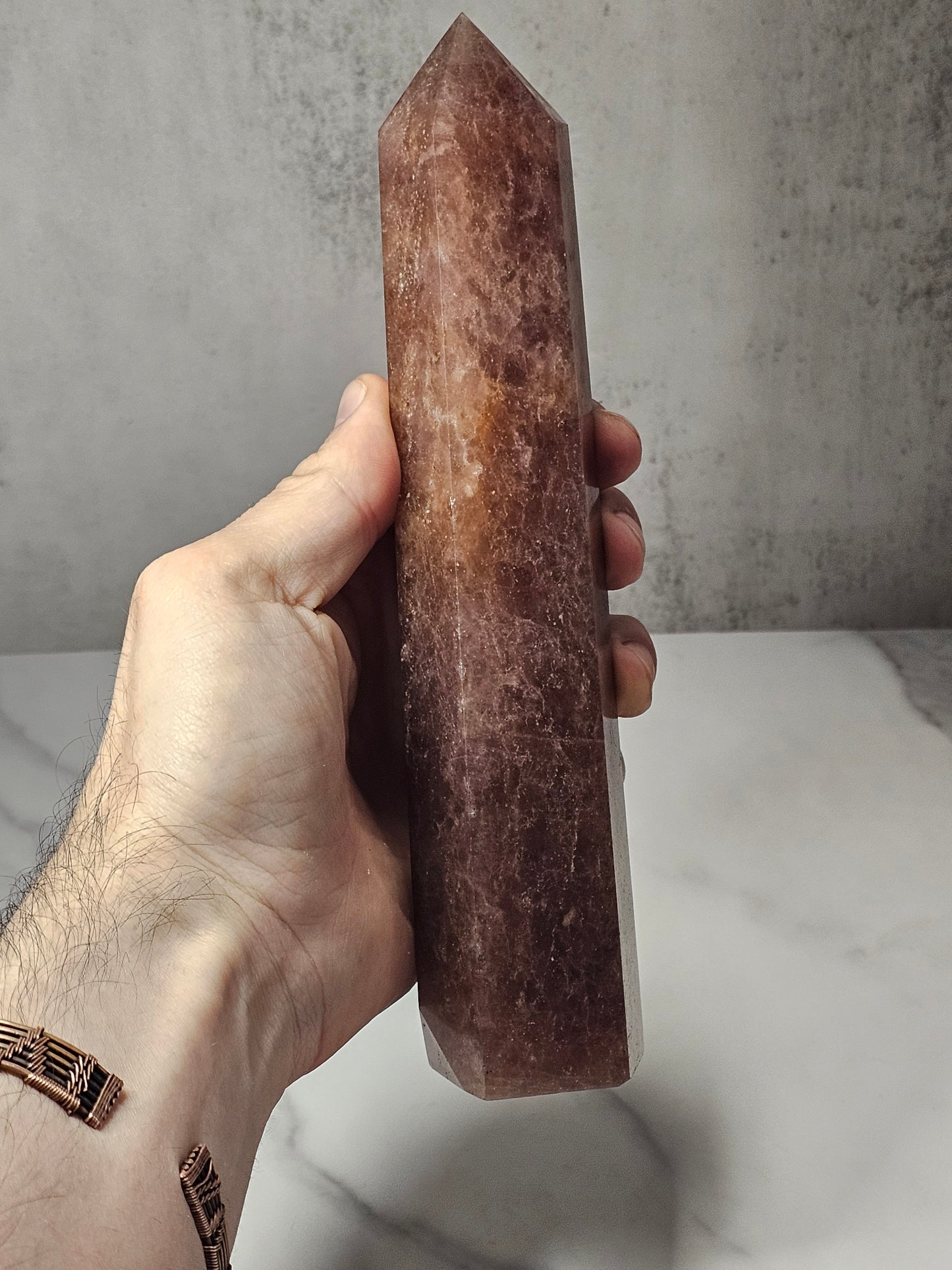 Strawberry Quartz Tower XXL