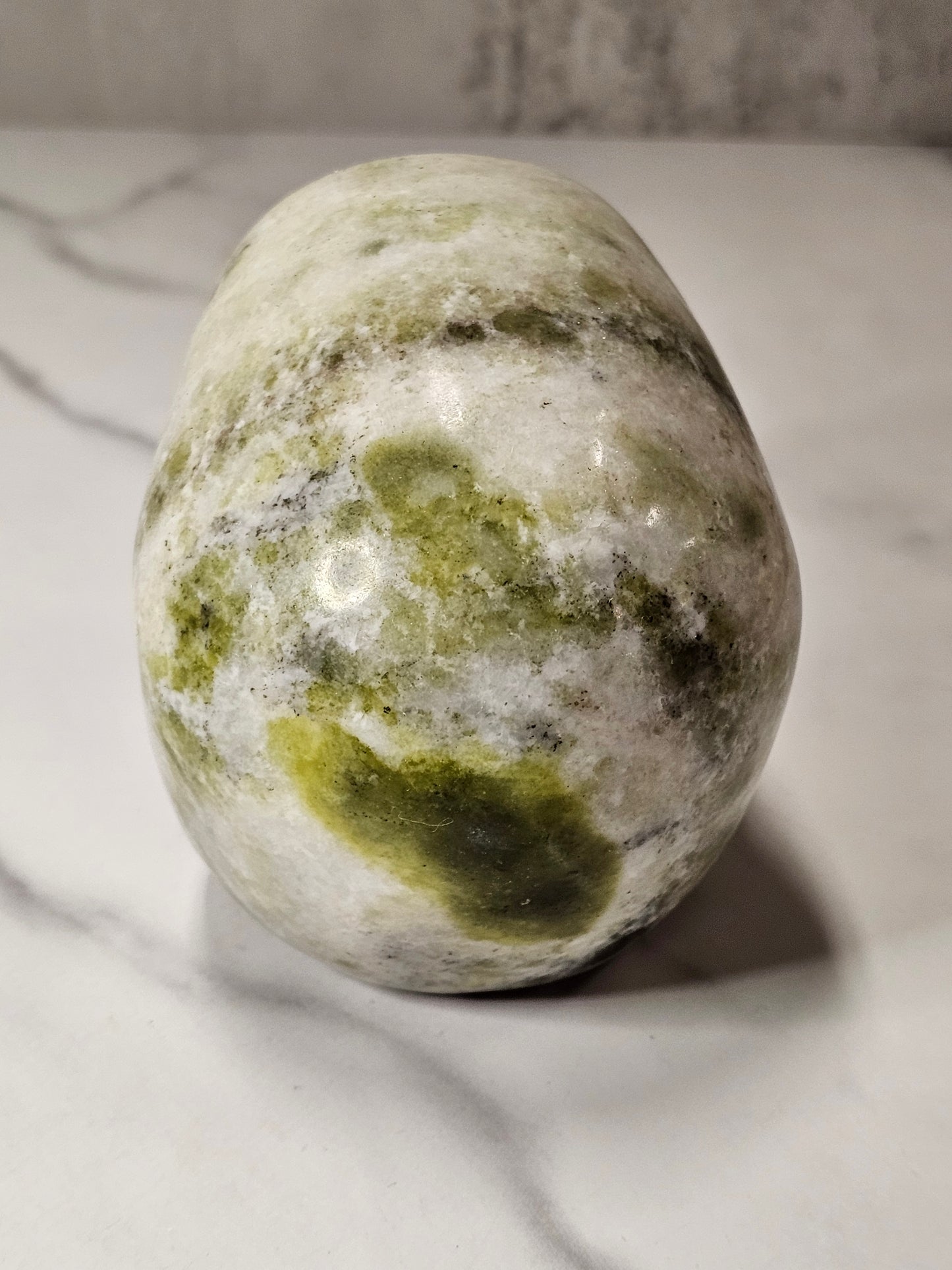 White Jade Skull Carving