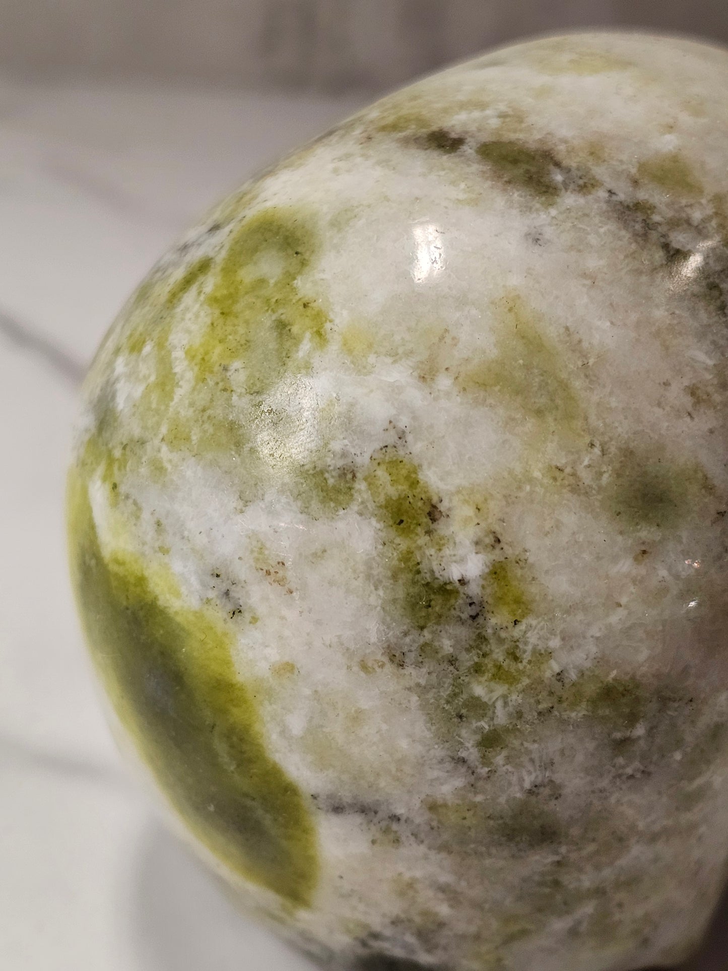 White Jade Skull Carving