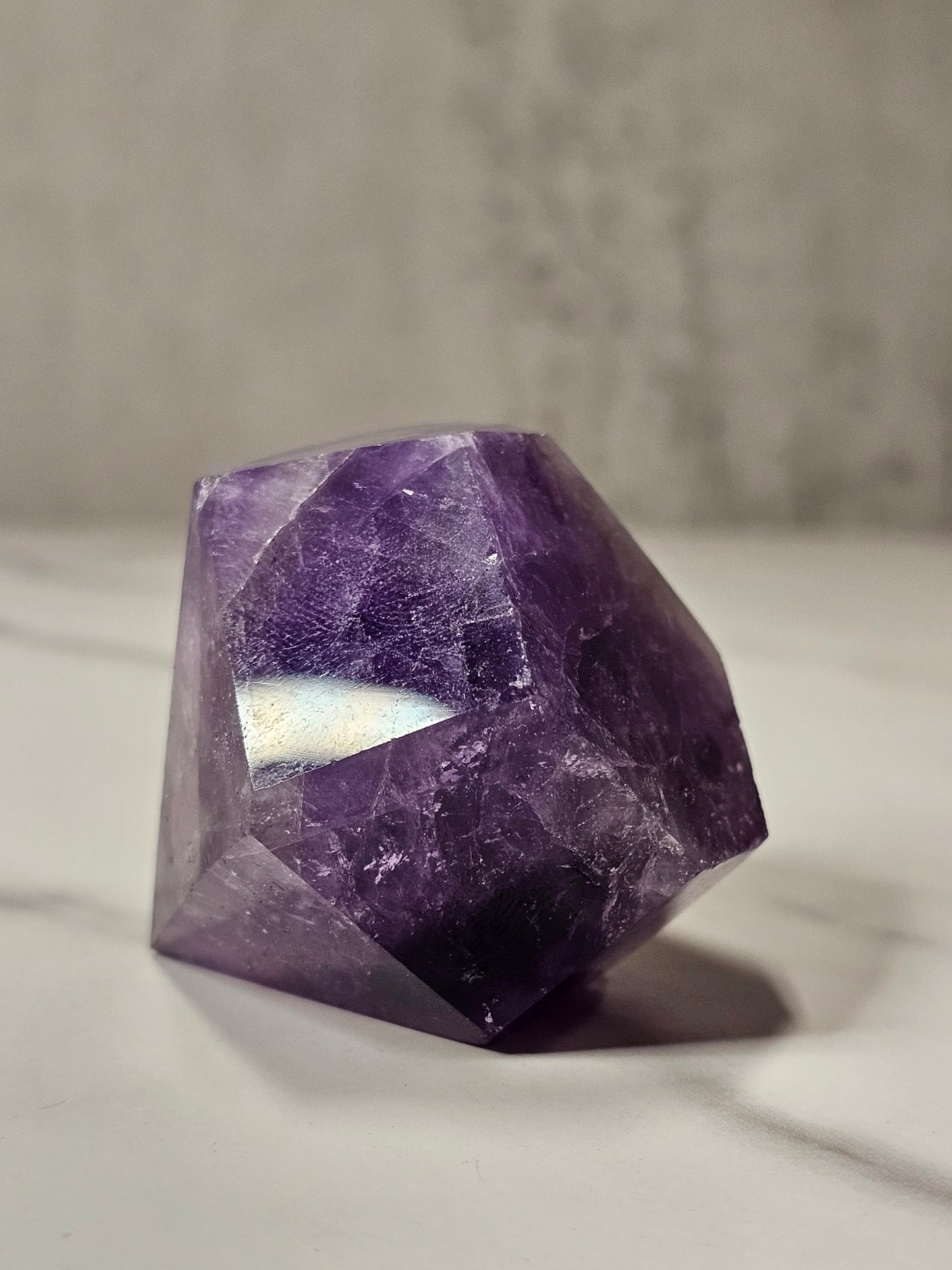 Amethyst Diamond/Gem Cut Point