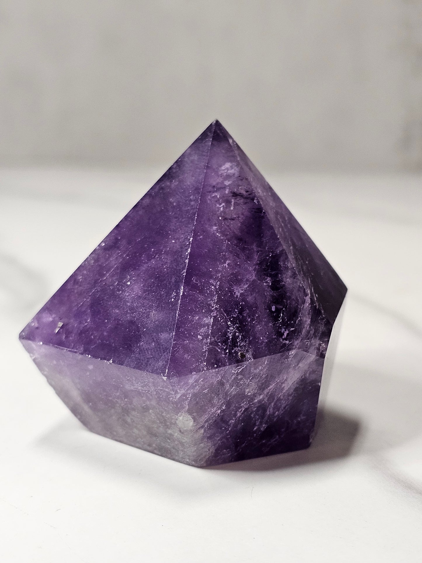 Amethyst Diamond/Gem Cut Point