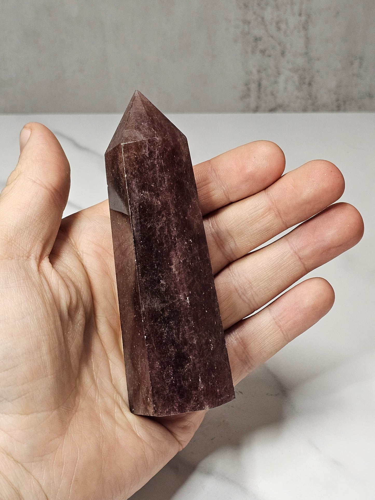 Strawberry Quartz Tower