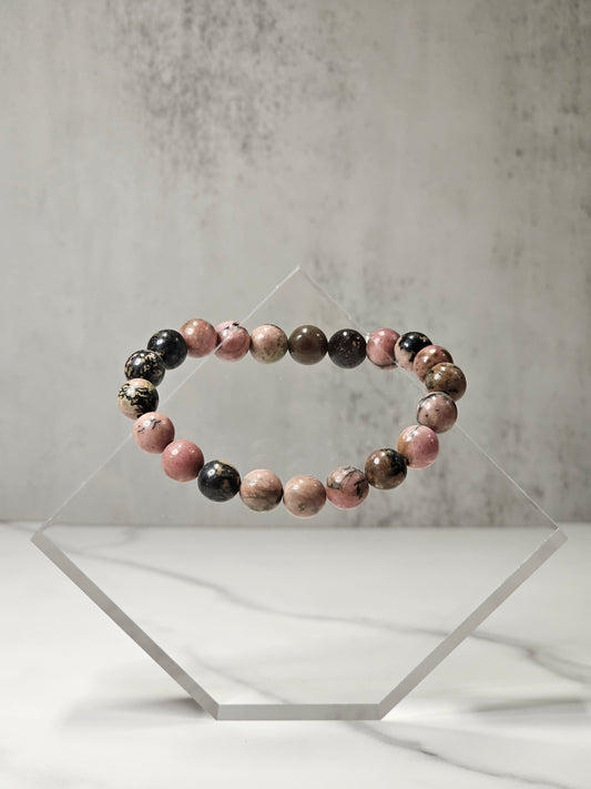 Rhodonite Stretchy Bracelet