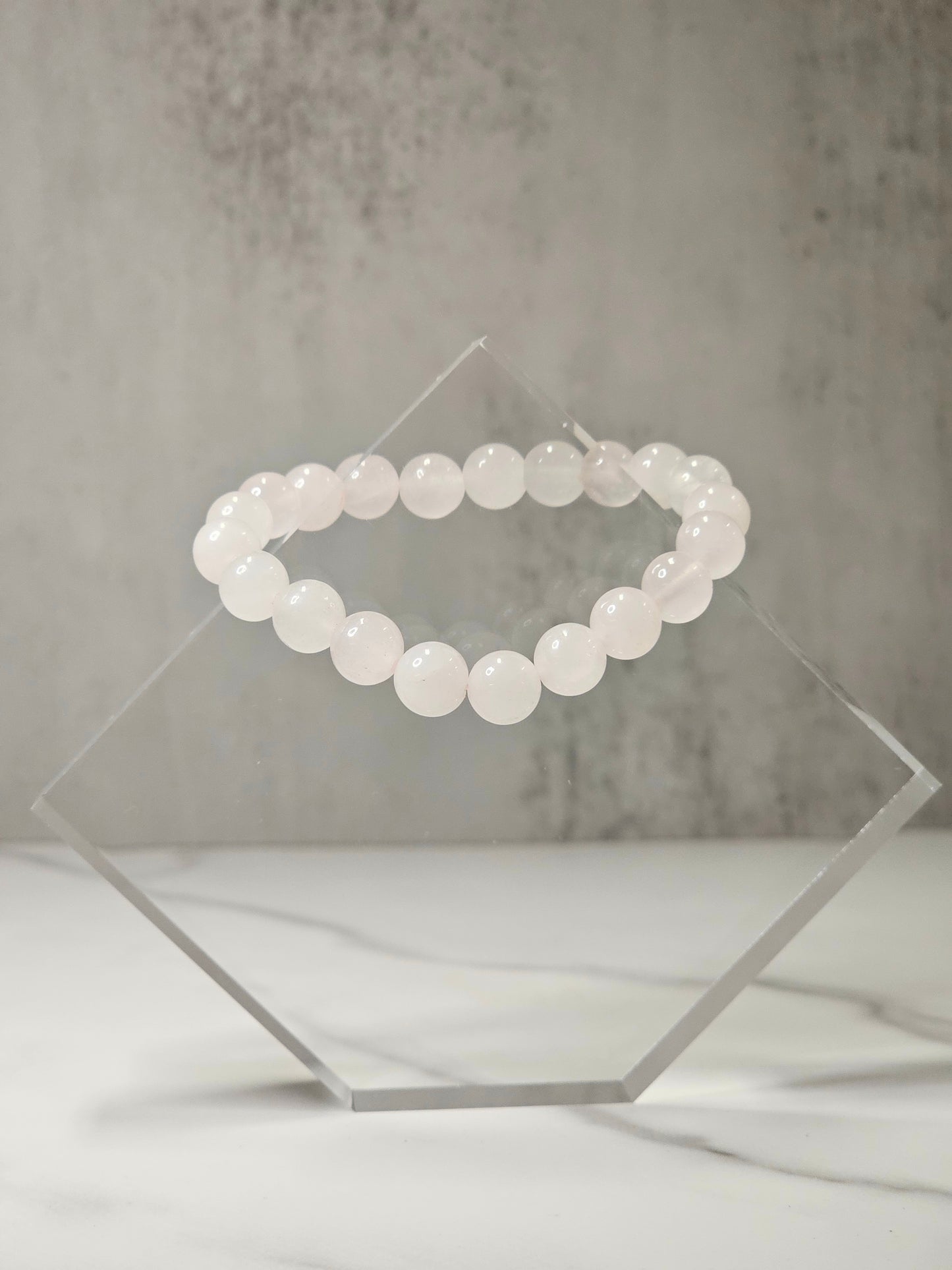 Rose Quartz Stretchy Bracelet
