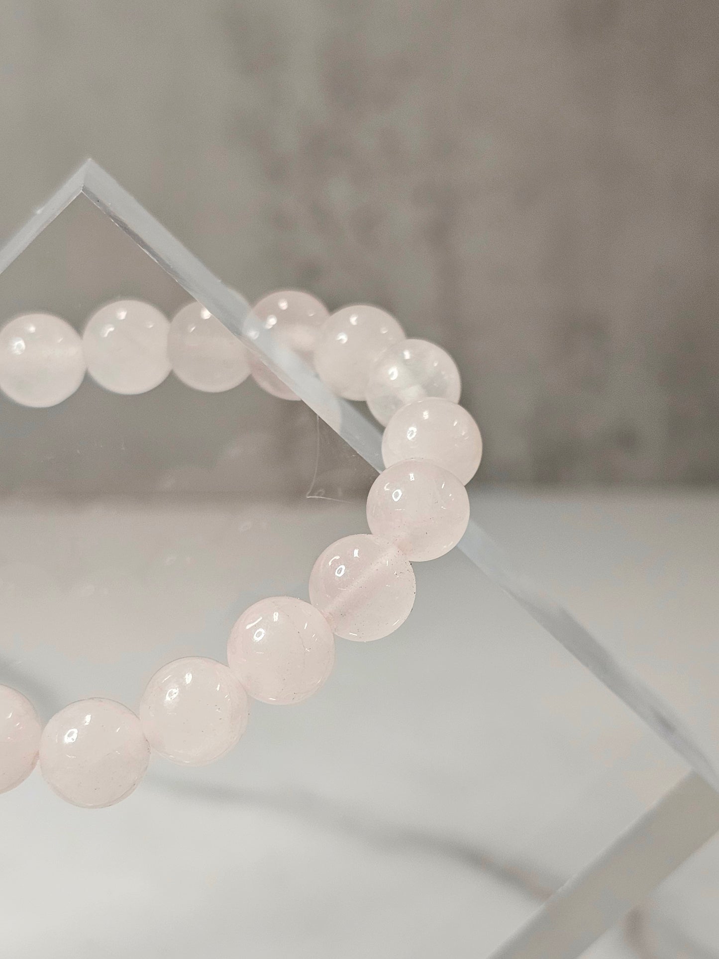 Rose Quartz Stretchy Bracelet