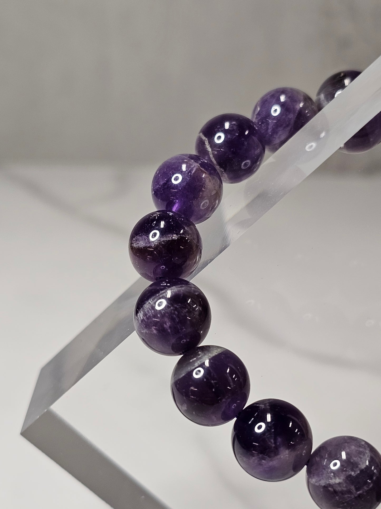 Amethyst Stretchy Bracelet