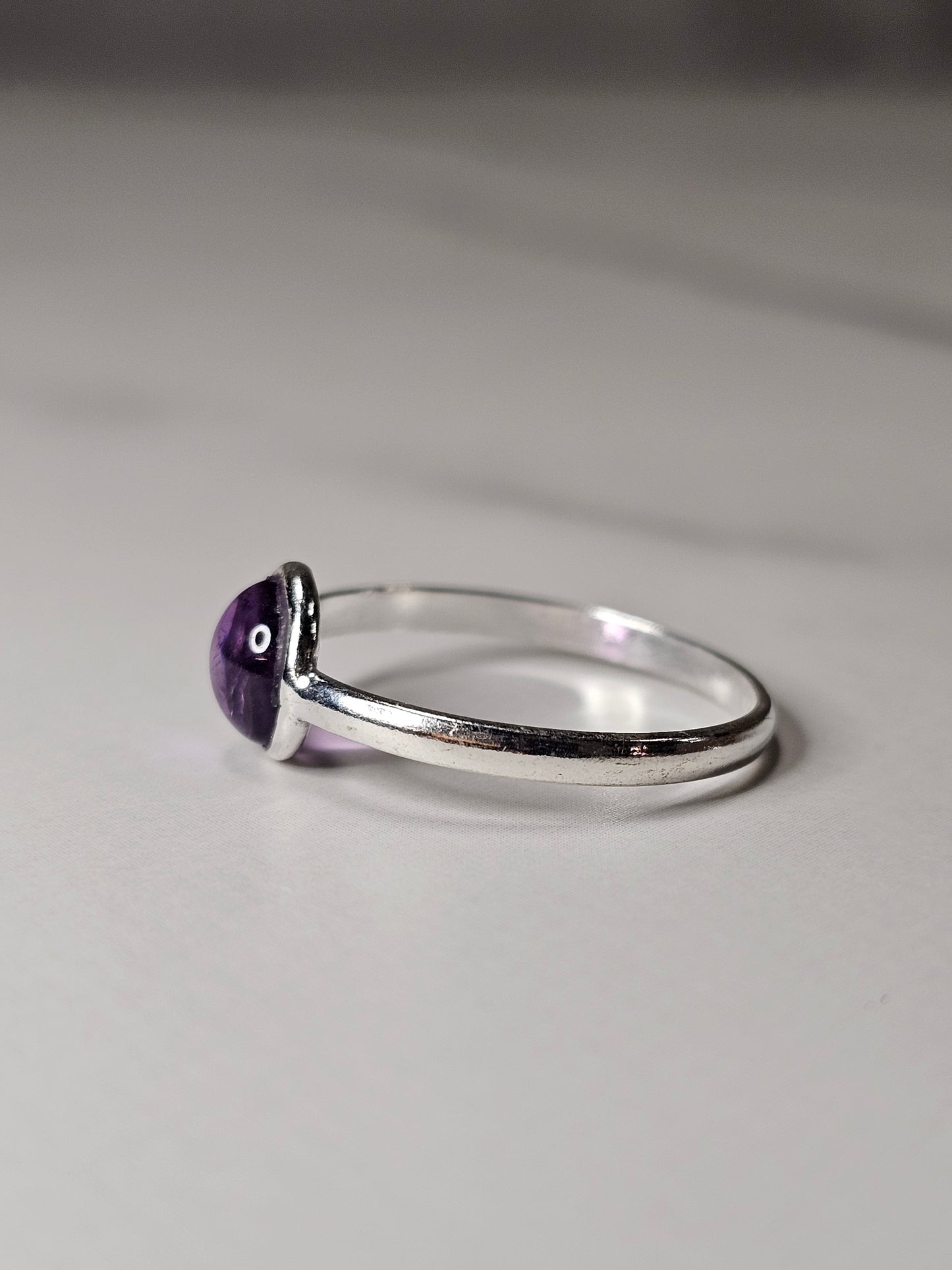 Amethyst Sterling Silver Ring