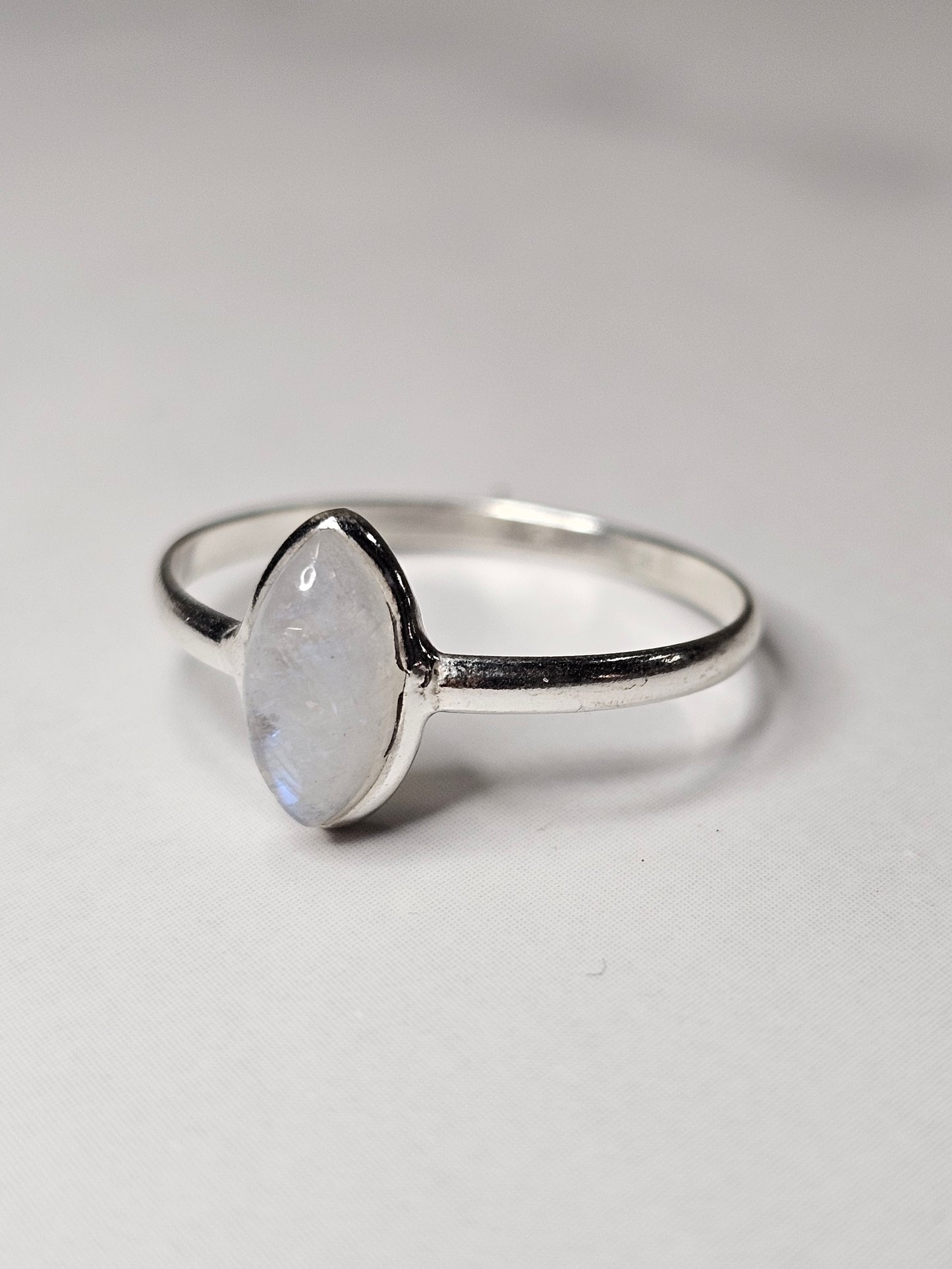 Moonstone Sterling Silver Ring