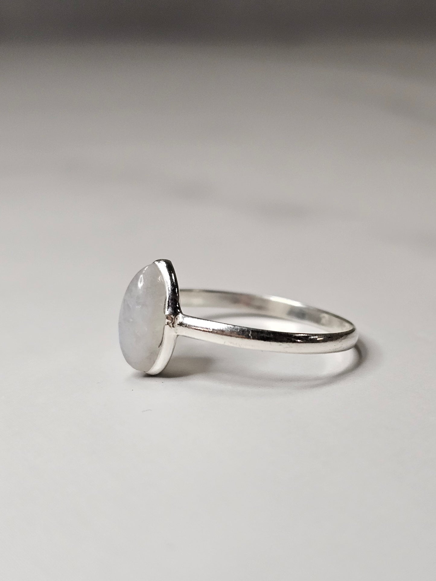 Moonstone Sterling Silver Ring
