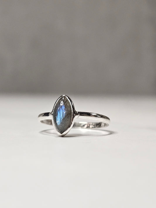 Labradorite Sterling Silver Ring