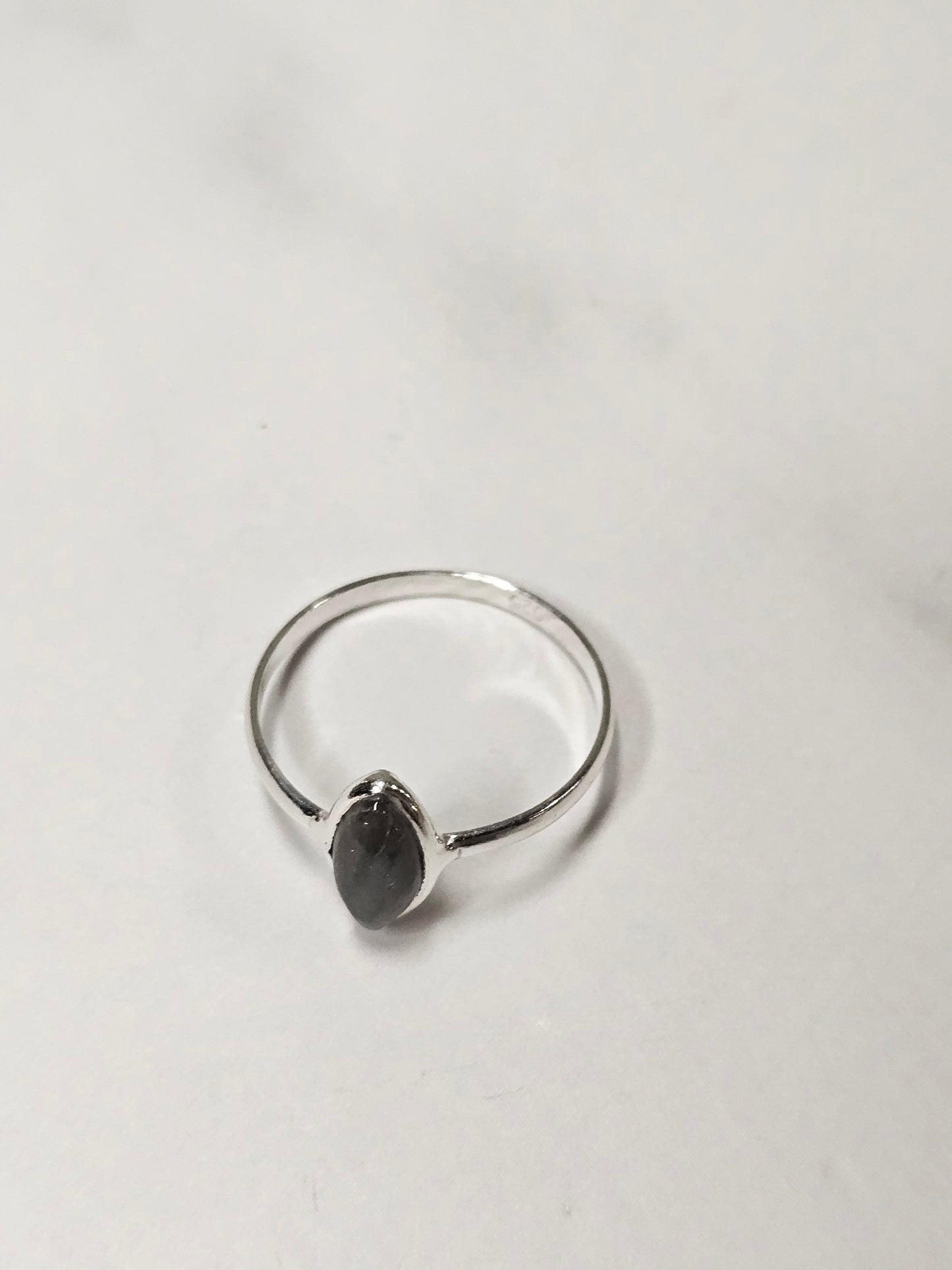 Labradorite Sterling Silver Ring