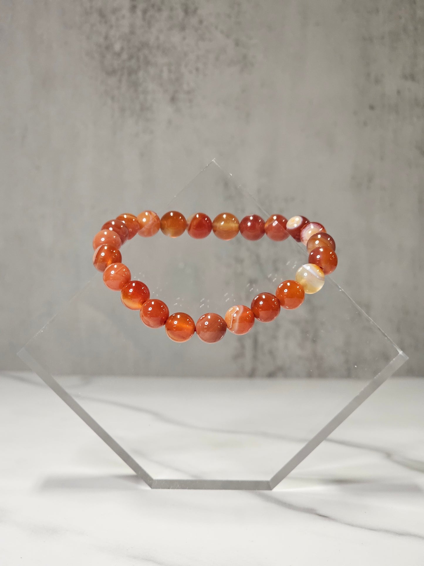 Carnelian Stretchy Bracelet