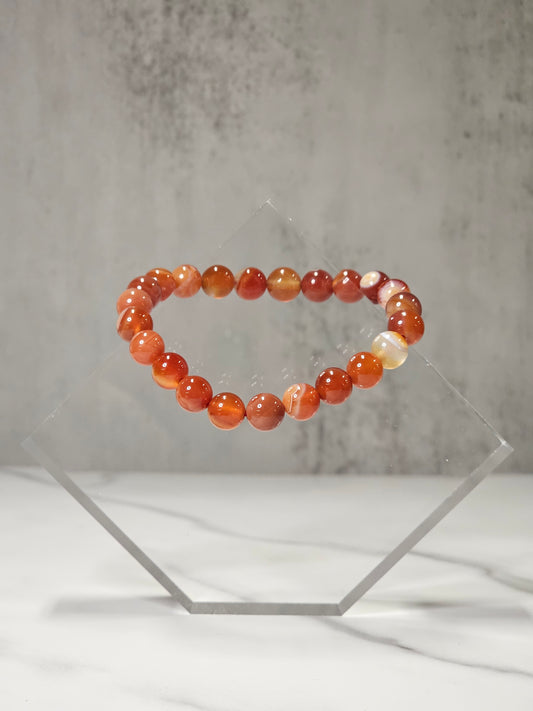 Carnelian Stretchy Bracelet