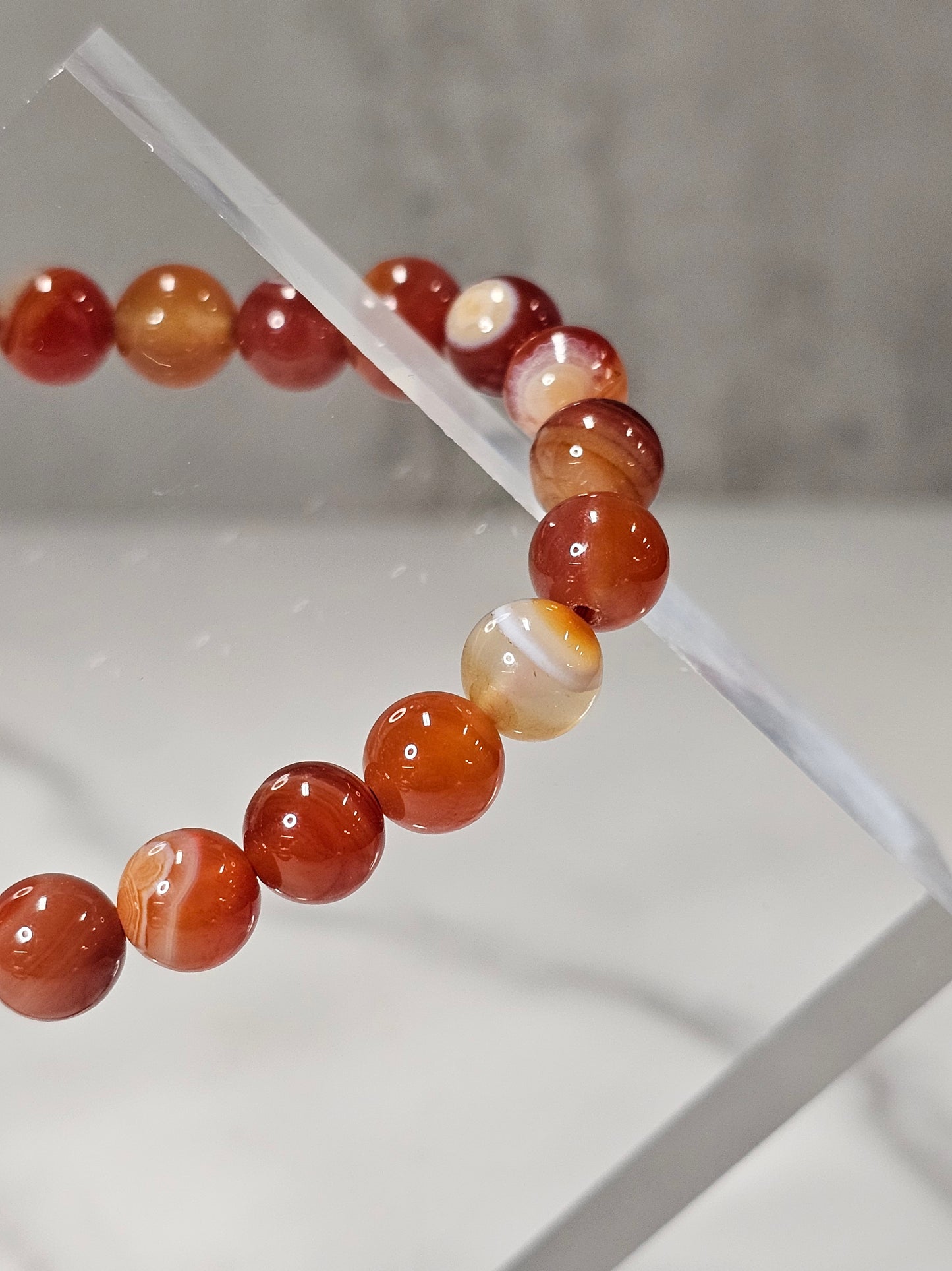 Carnelian Stretchy Bracelet