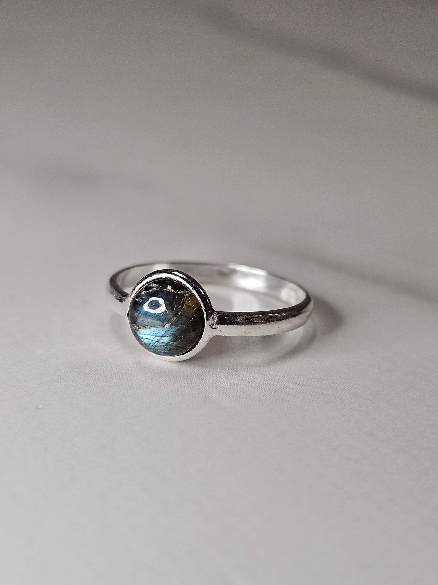 Labradorite Sterling Silver Ring