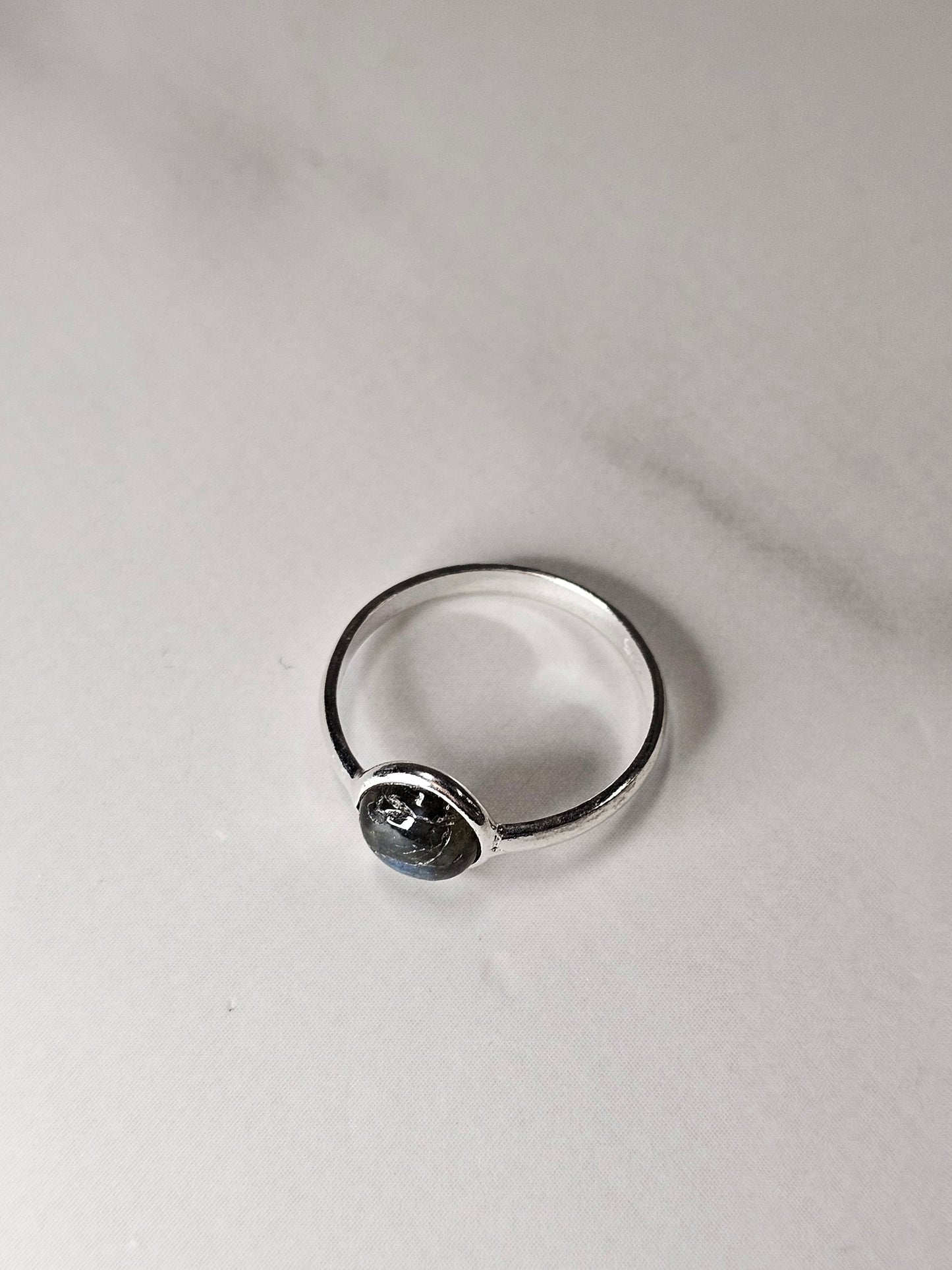Labradorite Sterling Silver Ring