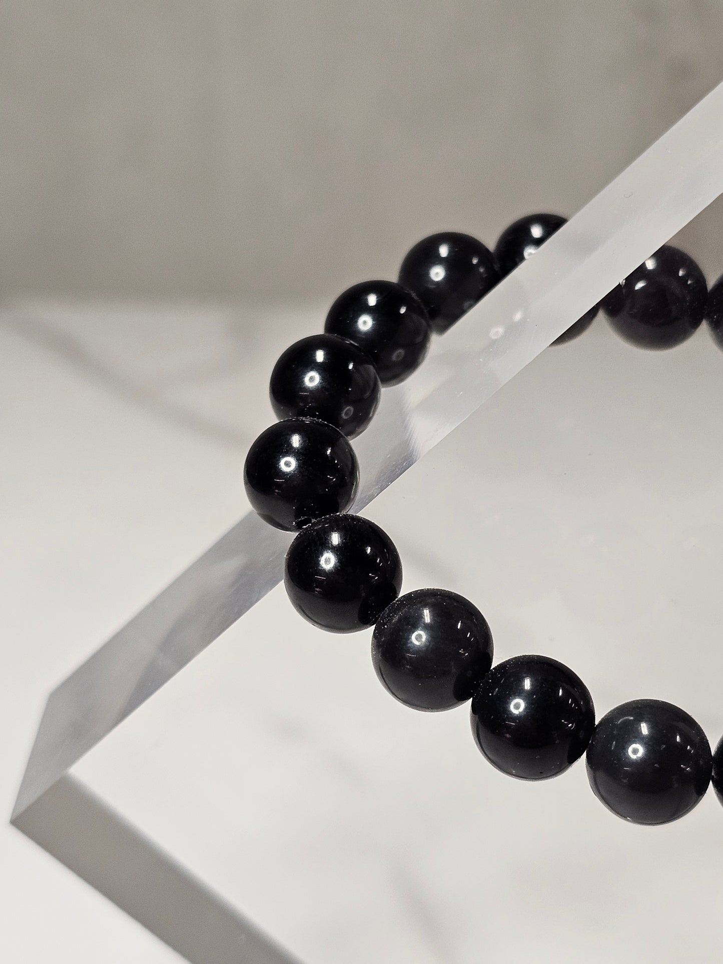 Obsidian Stretchy Bracelet