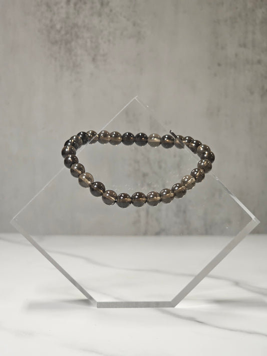 Smokey Quartz Stretchy Bracelet