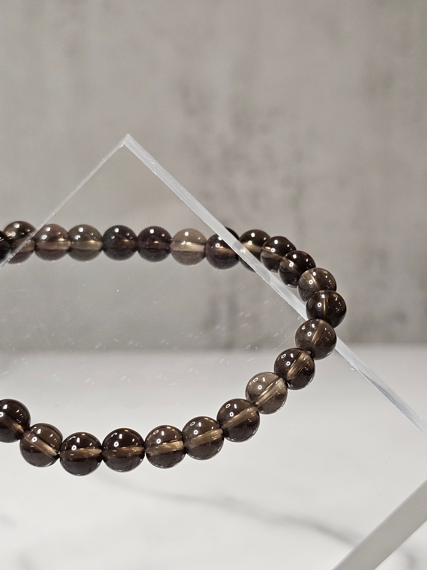Smokey Quartz Stretchy Bracelet