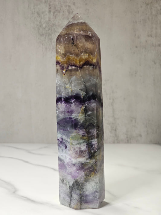 Rainbow Fluorite Tower