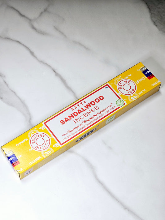 Sandalwood Satya Incense Sticks 15g