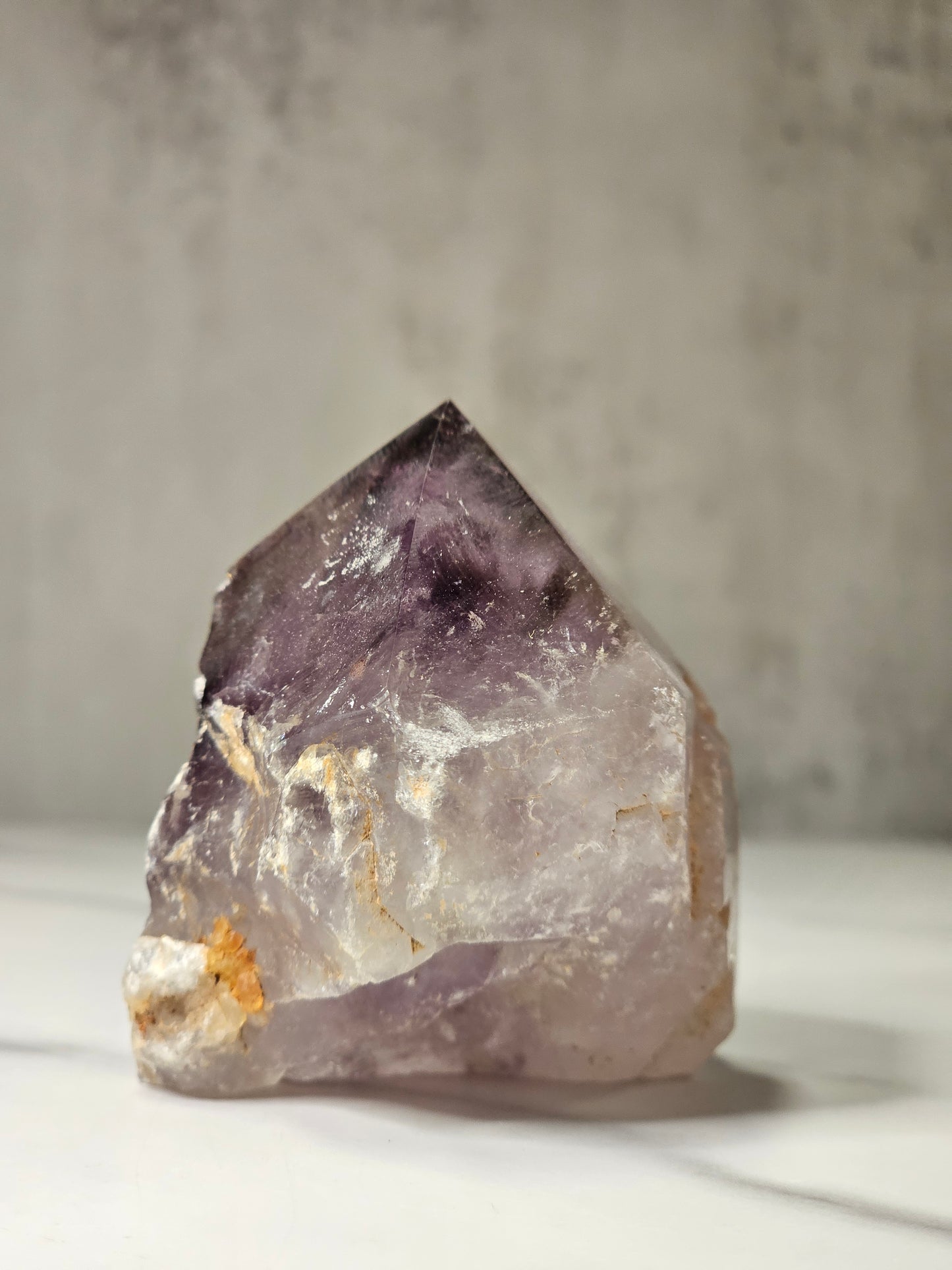 Amethyst Top Polished Point